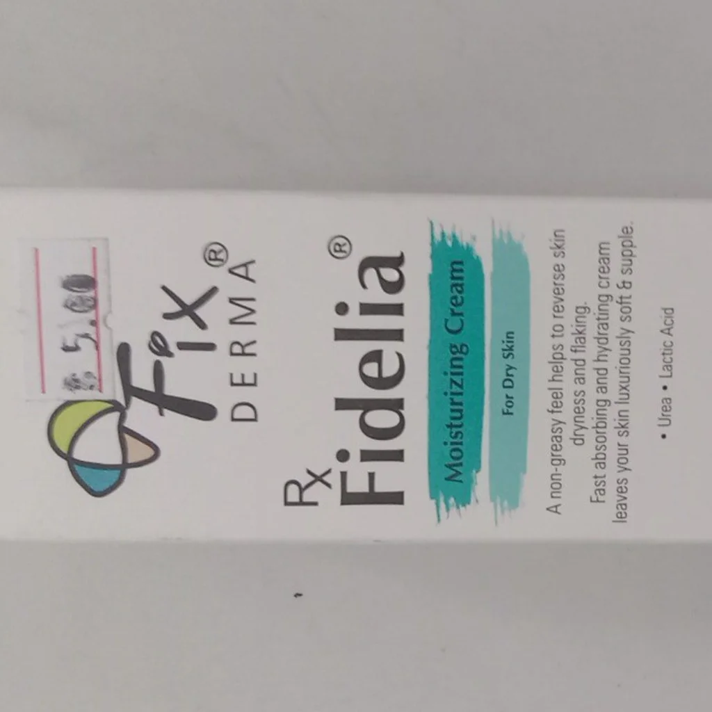 Rx Fidelia Moisturizing Cream — available at pharmacies in Cambodia on PharmKulen