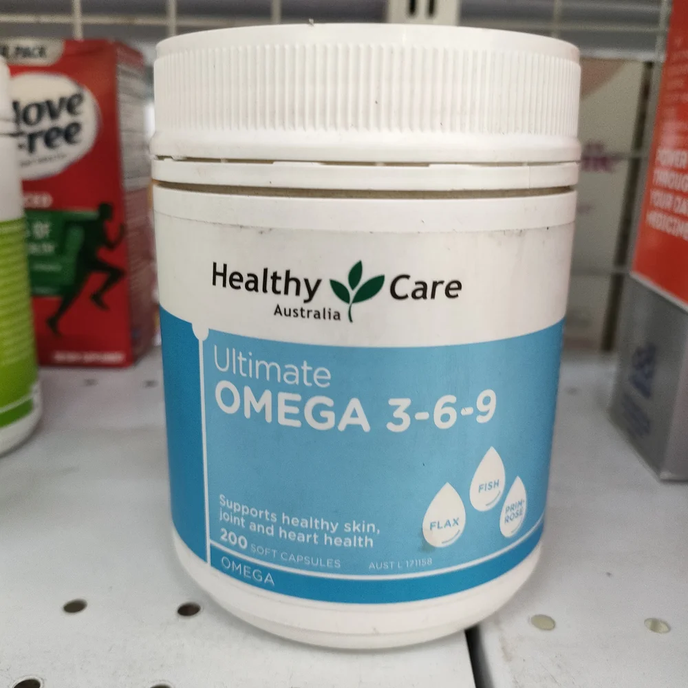 Healthy Care Ultimate Omega 3-6-9 — available at pharmacies in Cambodia on PharmKulen