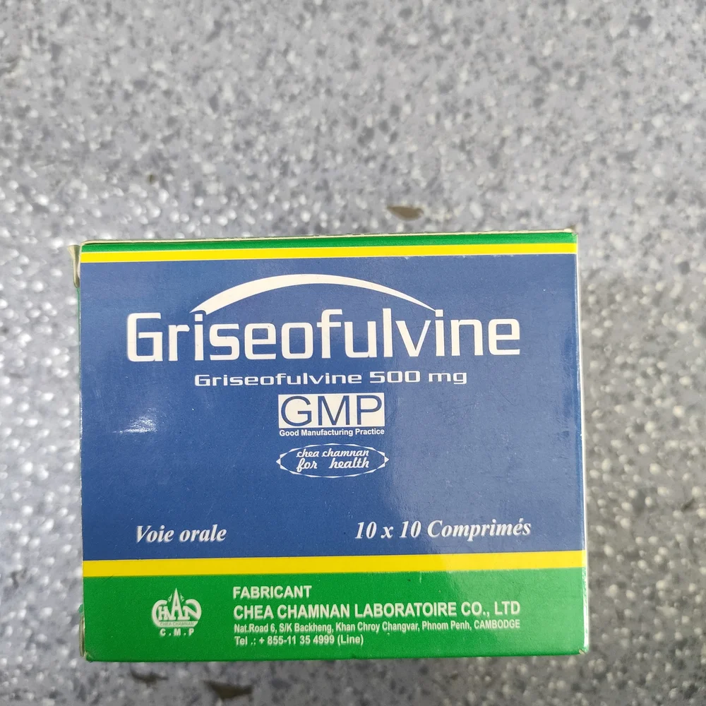 Griseofulvine — available at pharmacies in Cambodia on PharmKulen