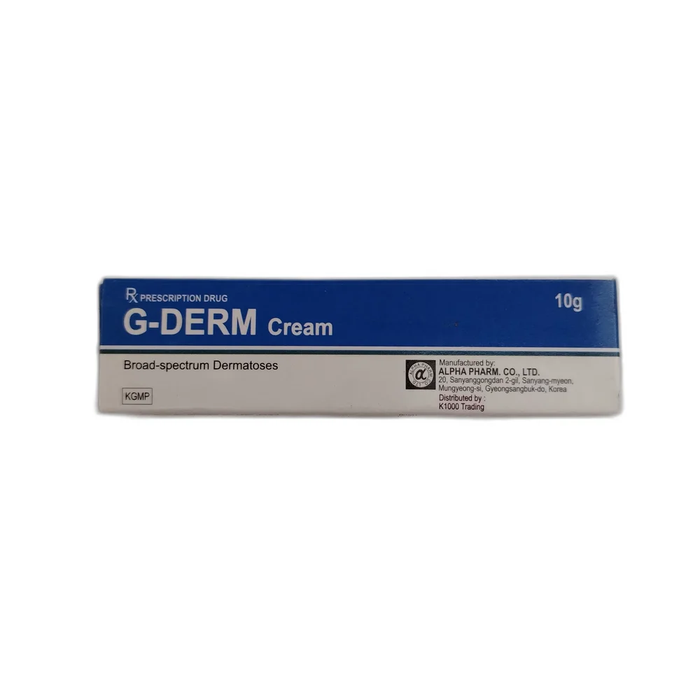 G-DERM — available at pharmacies in Cambodia on PharmKulen