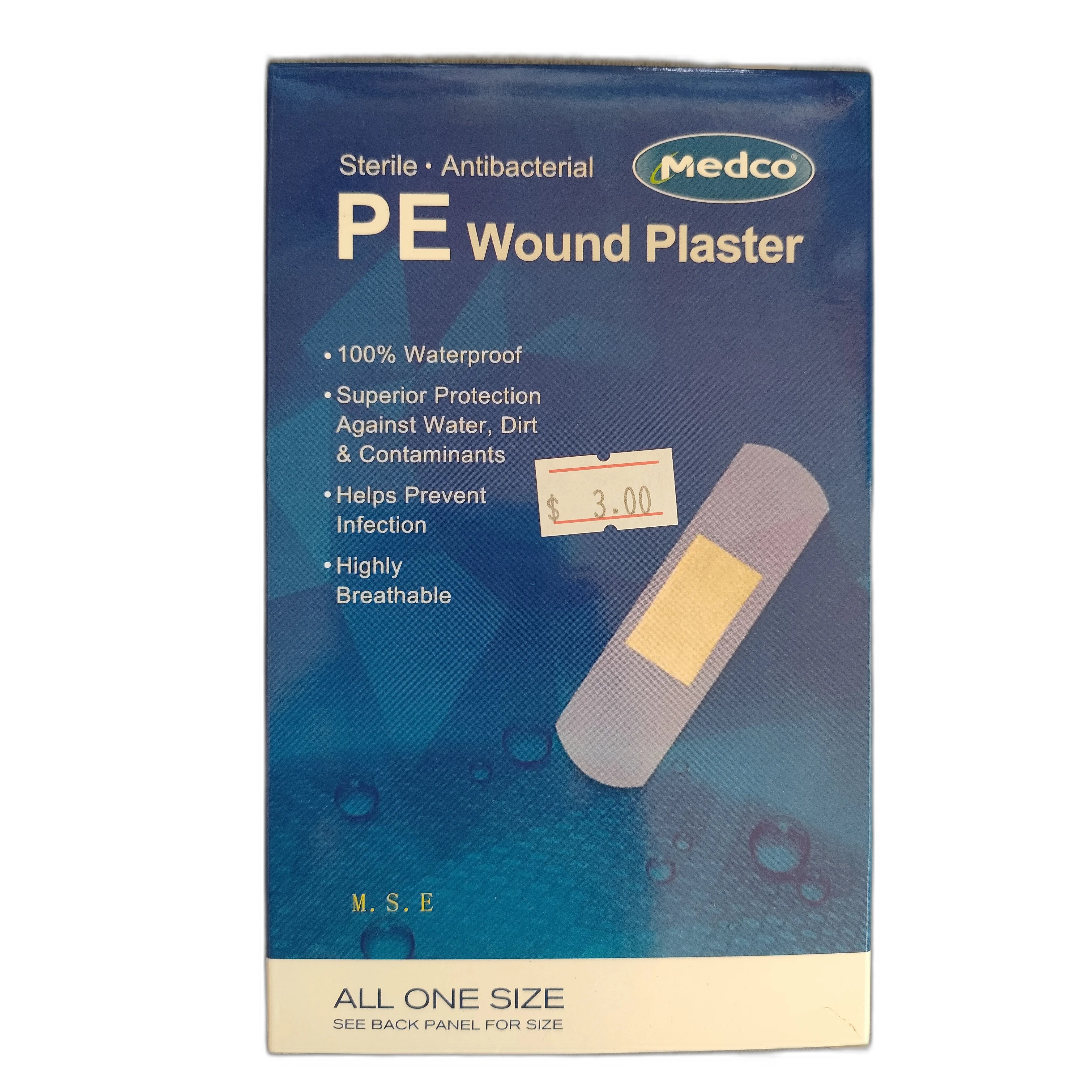 Medco PE Wound Plaster — available at pharmacies in Cambodia on PharmKulen