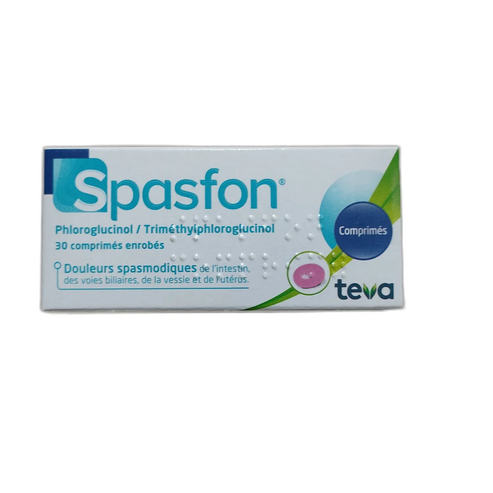 Spasfon — available at pharmacies in Cambodia on PharmKulen