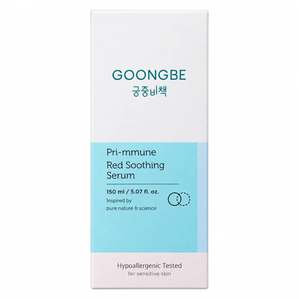 GOONGBE Pri-mmune Red Soothing Serum — available at pharmacies in Cambodia on PharmKulen