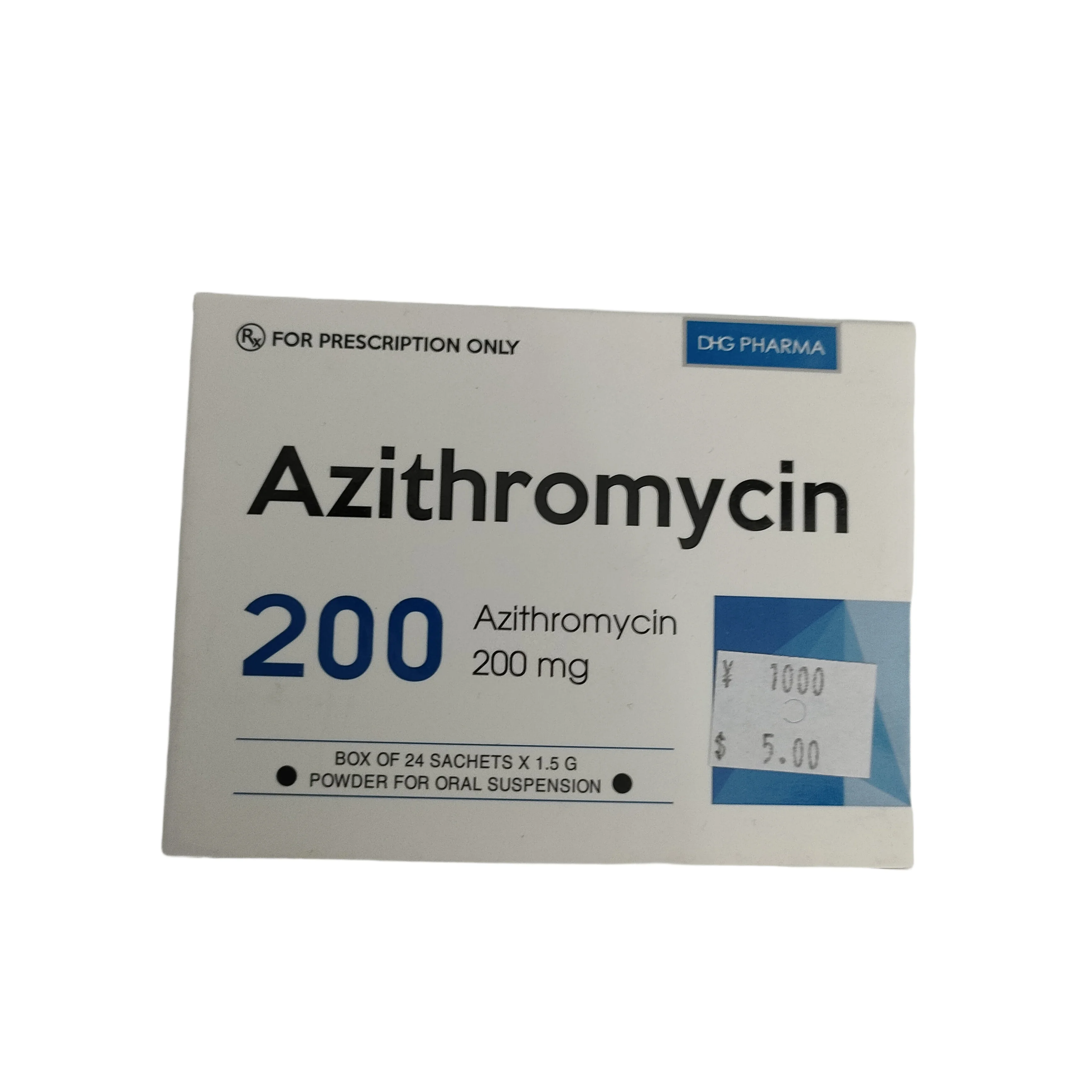 Azithromycin — available at pharmacies in Cambodia on PharmKulen