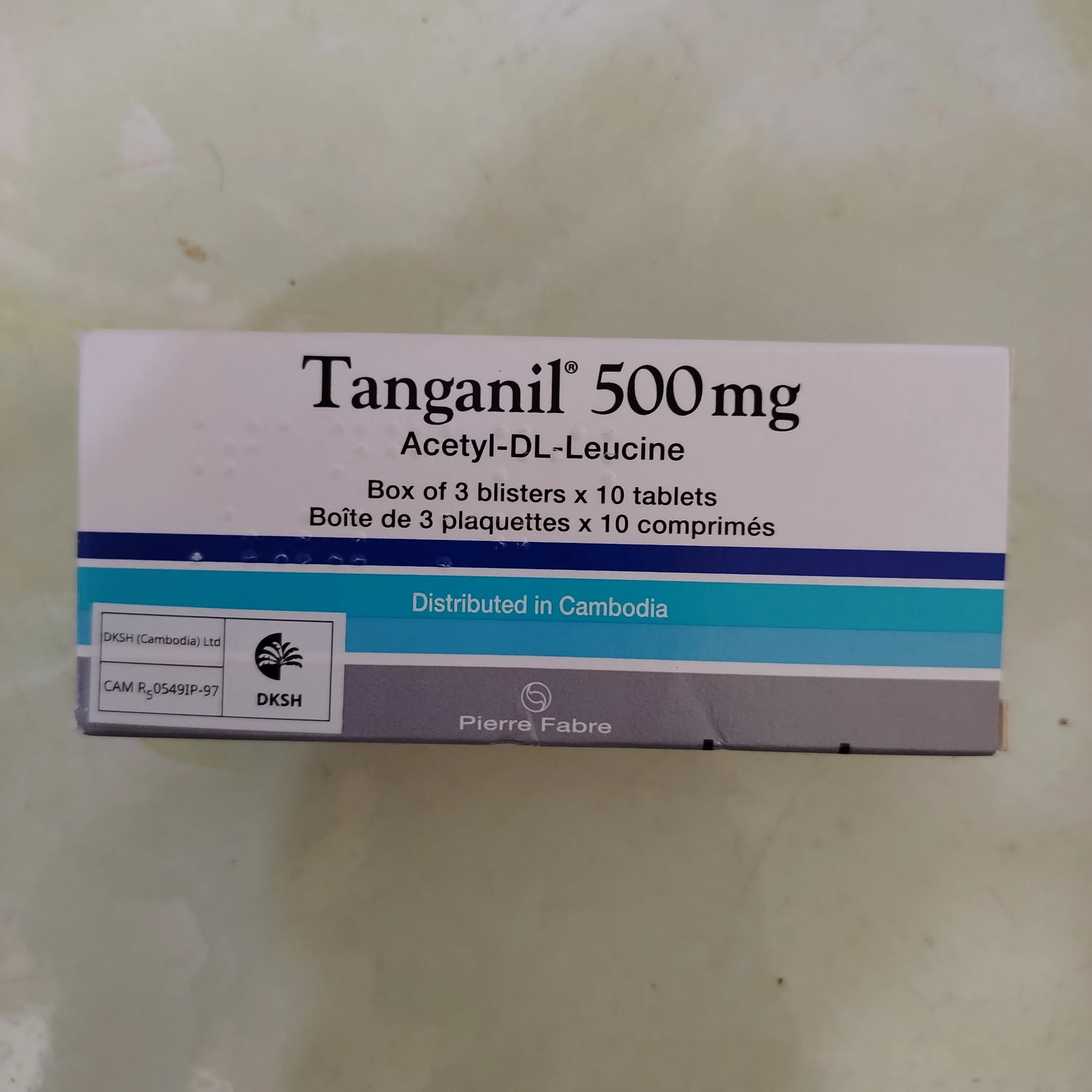 Tanganil — available at pharmacies in Cambodia on PharmKulen