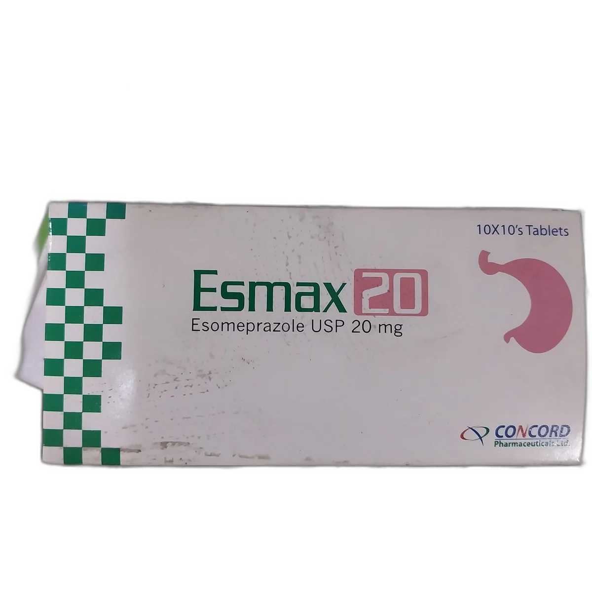 Esmax 20 — available at pharmacies in Cambodia on PharmKulen