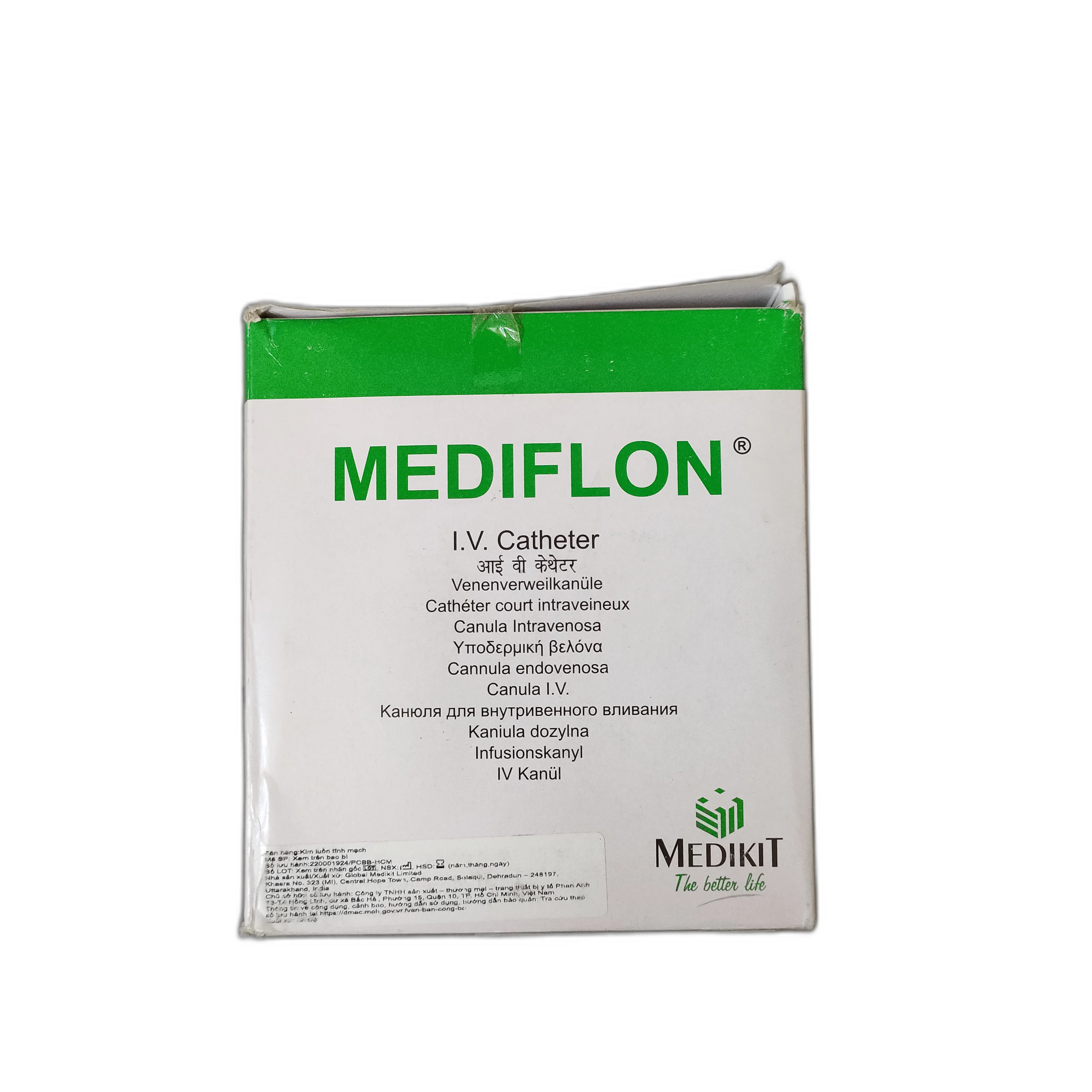 Medikit Mediflon I.V. Catheter — available at pharmacies in Cambodia on PharmKulen