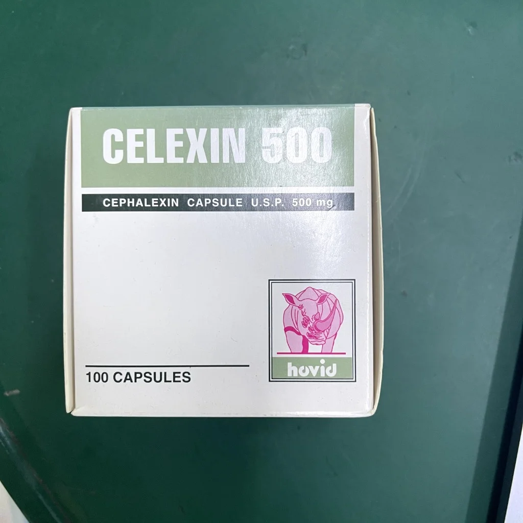 Celexin500 — available at pharmacies in Cambodia on PharmKulen