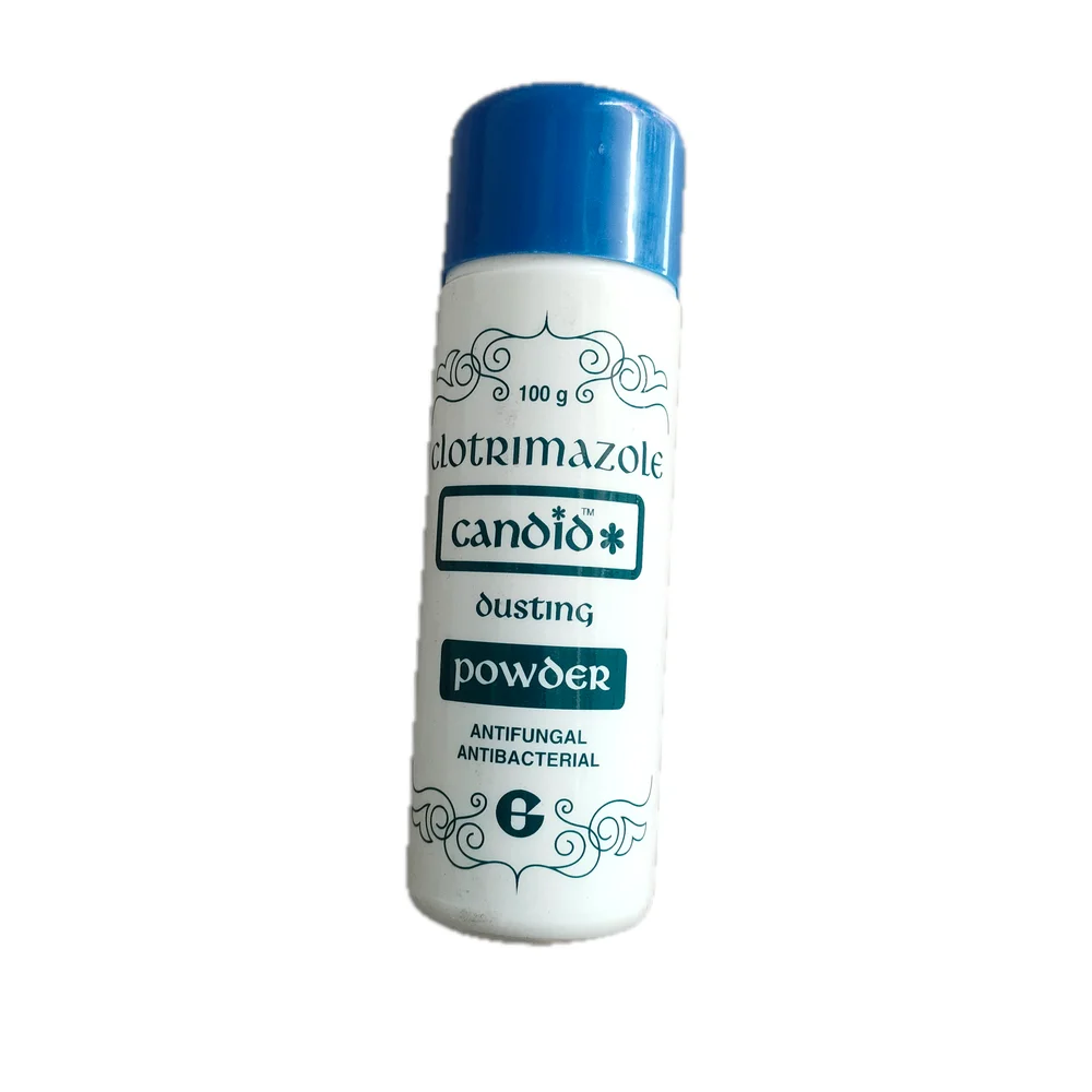 Candid Dusting Powder — available at pharmacies in Cambodia on PharmKulen