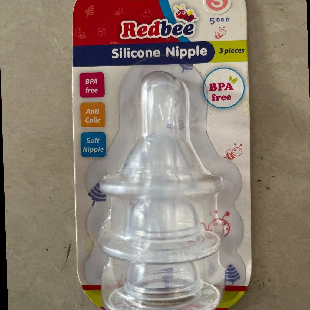 Redbee silicone nipple — available at pharmacies in Cambodia on PharmKulen