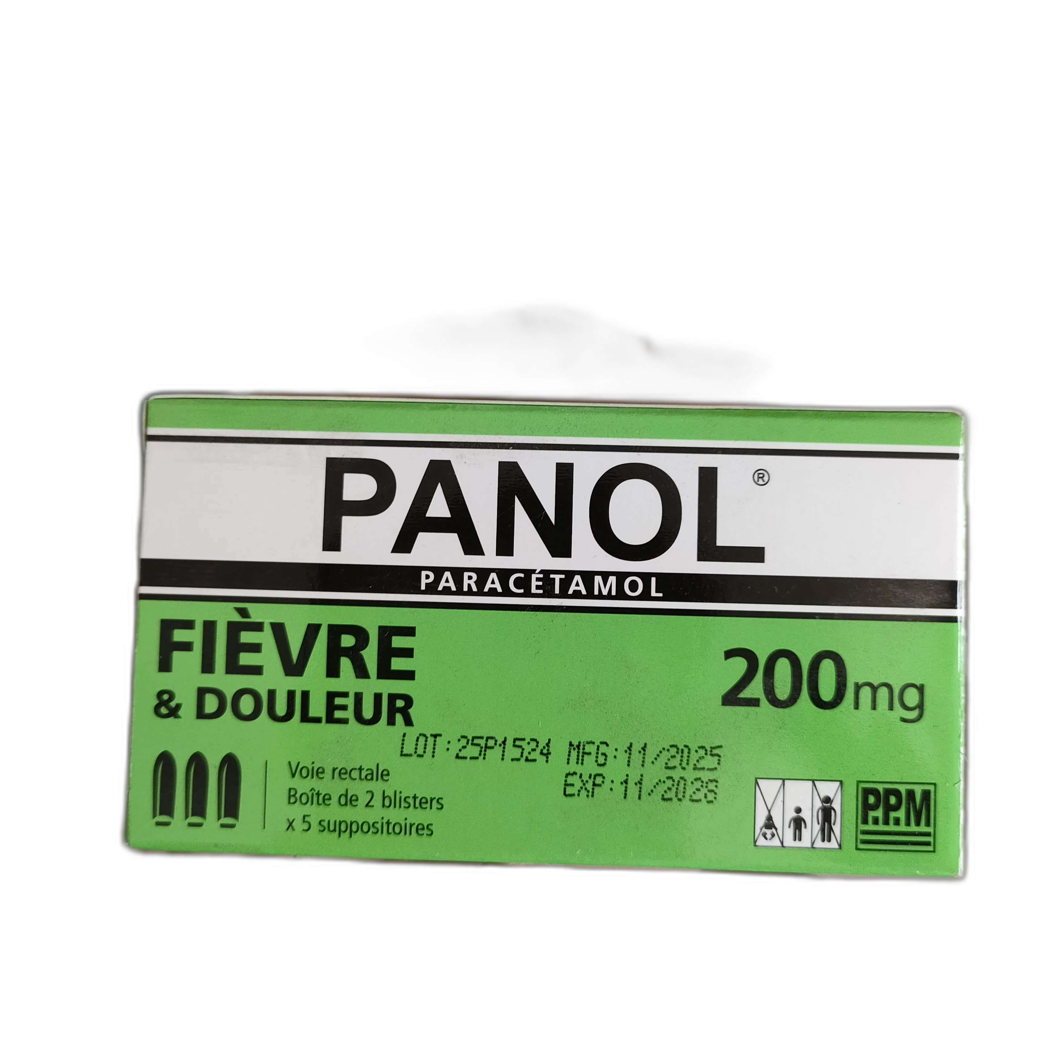 Panol 300mg Suppository — available at pharmacies in Cambodia on PharmKulen