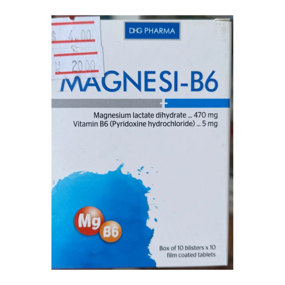 Magnesi-B6 — available at pharmacies in Cambodia on PharmKulen