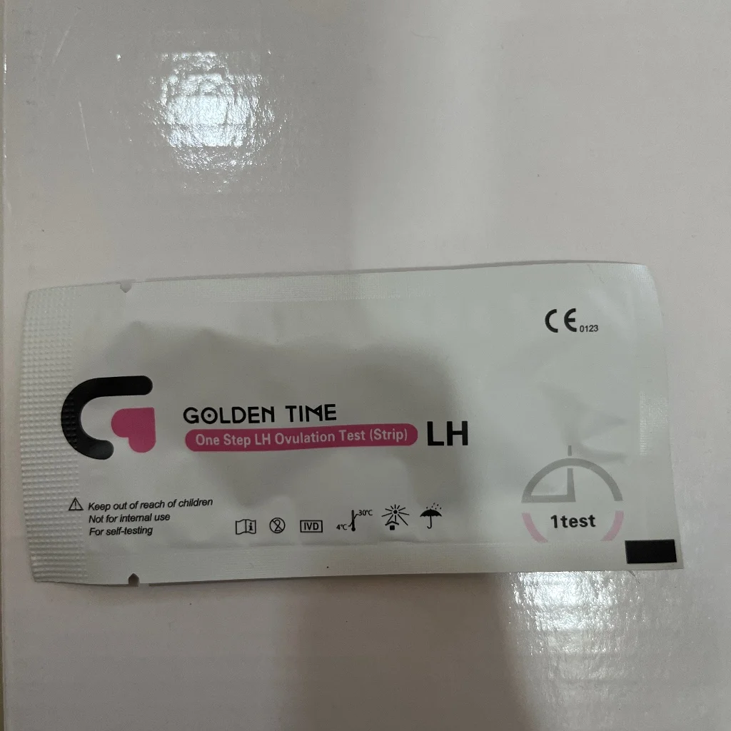 Golden Time one step LH ovulation  — available at pharmacies in Cambodia on PharmKulen