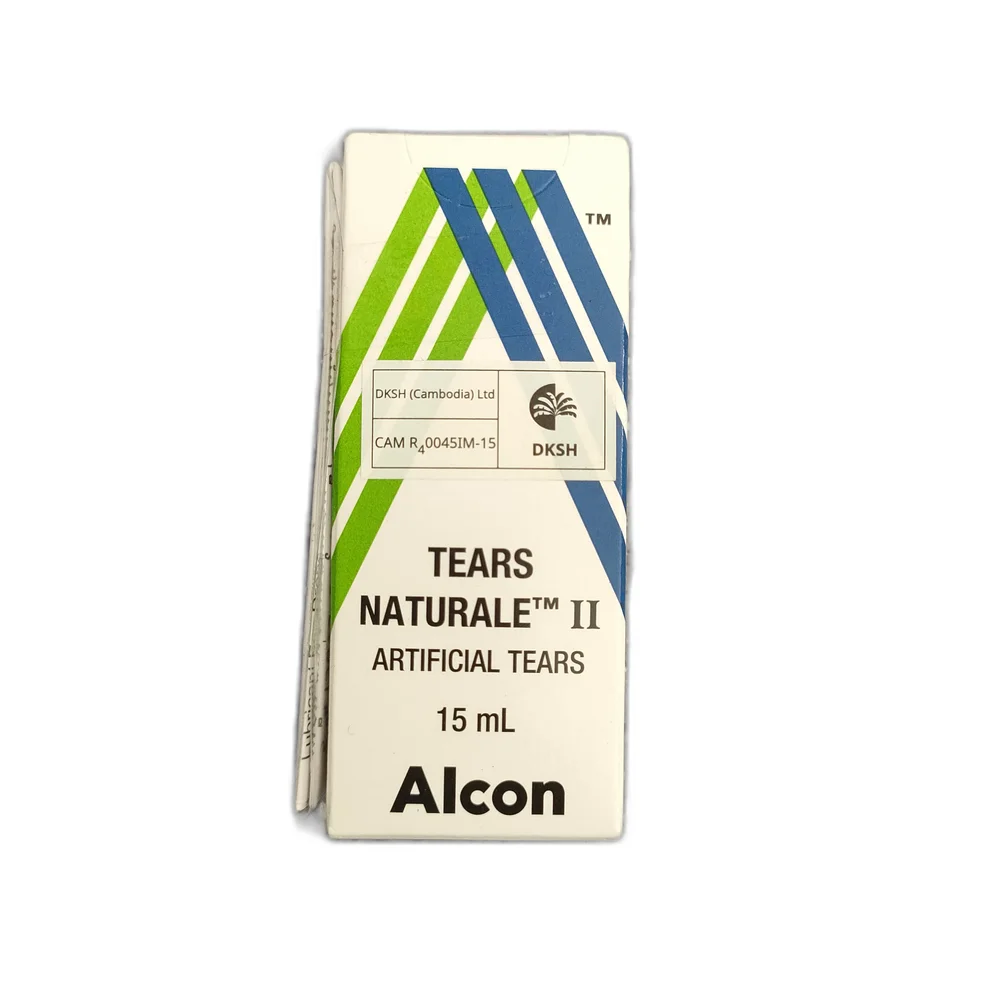 Alcon Tears Naturale II — available at pharmacies in Cambodia on PharmKulen