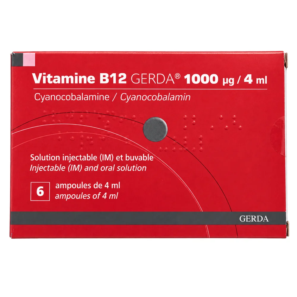 Vitamine B12 Gerda — available at pharmacies in Cambodia on PharmKulen