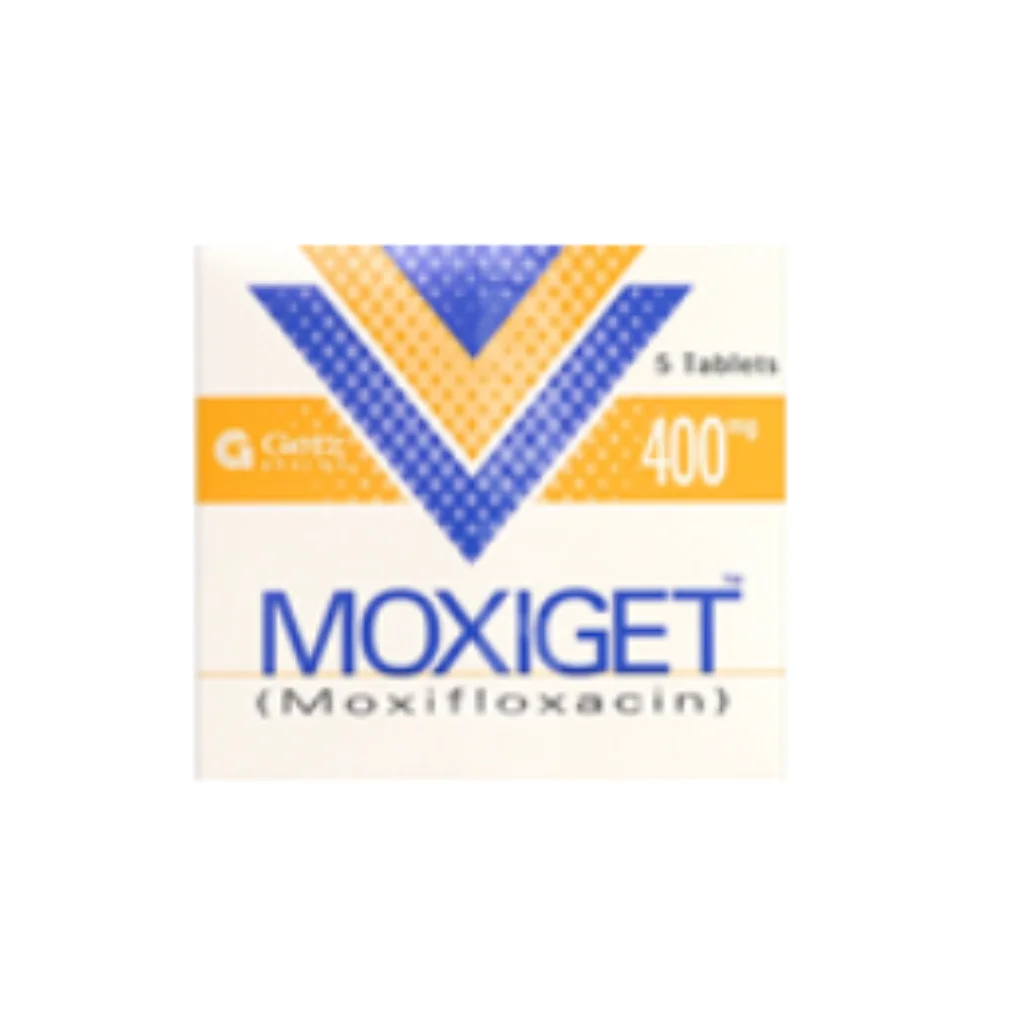 Moxiget 400mg Tablet (Moxifloxacin) — available at pharmacies in Cambodia on PharmKulen