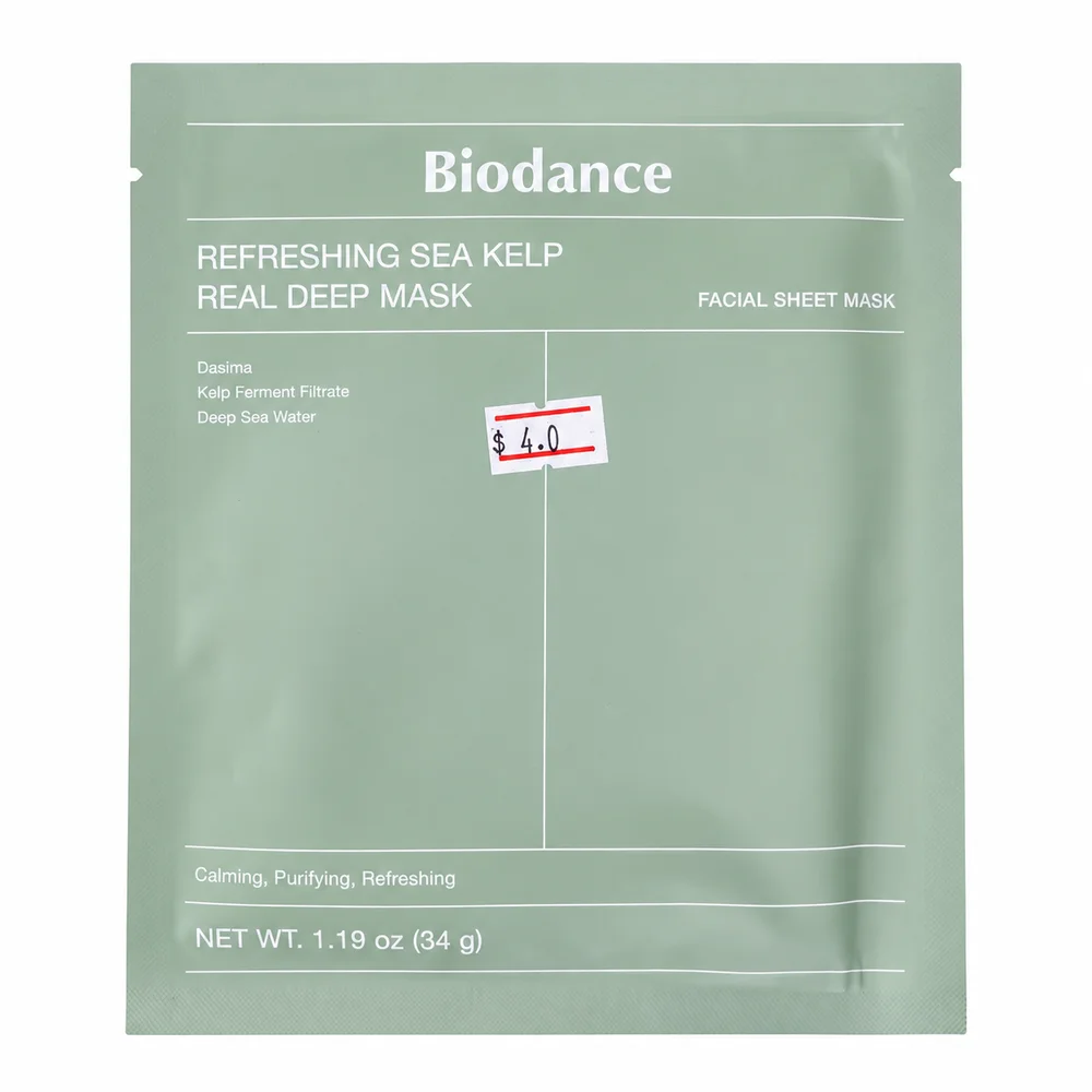 Biodance Refreshing Sea Kelp Real Deep Mask — available at pharmacies in Cambodia on PharmKulen