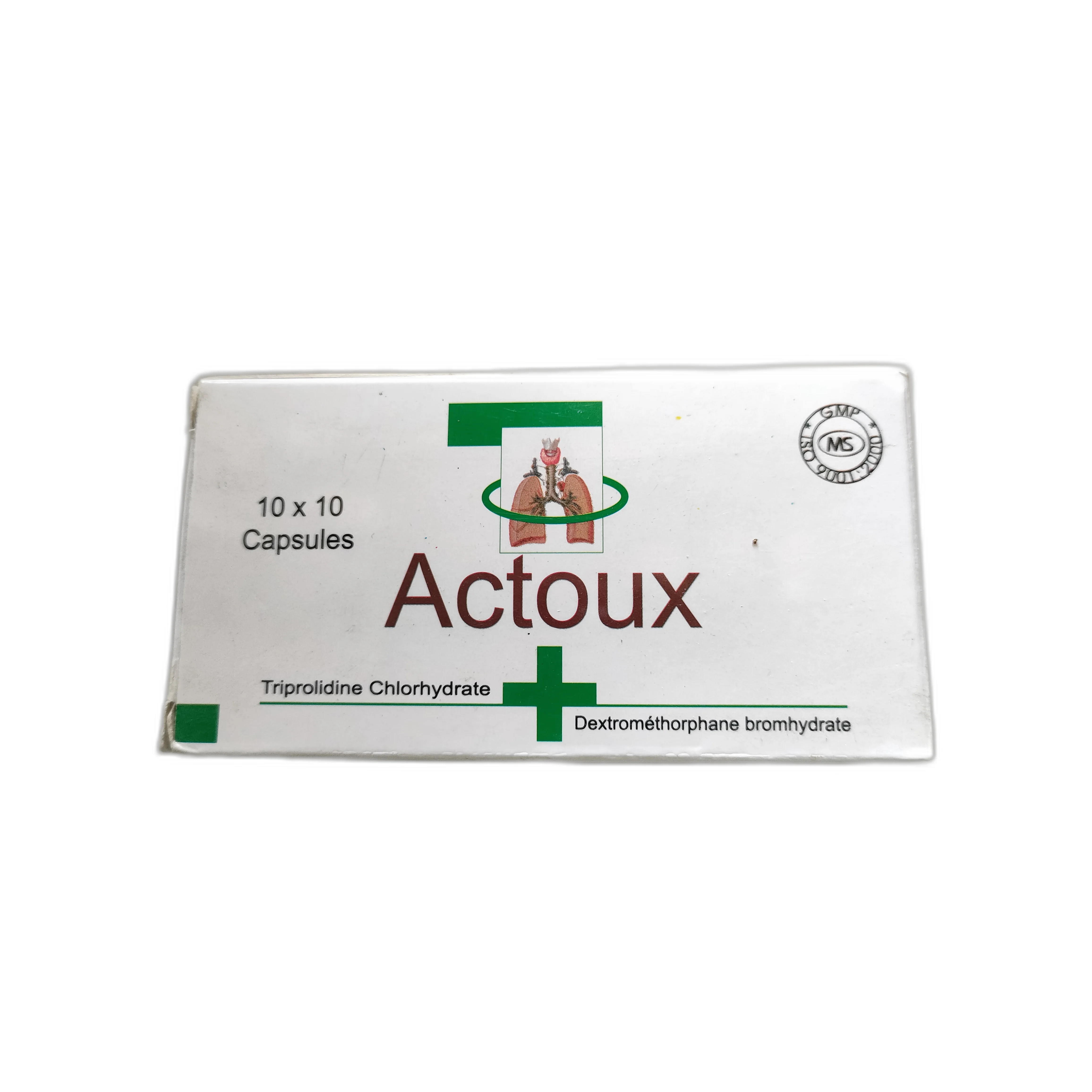 Actoux — available at pharmacies in Cambodia on PharmKulen