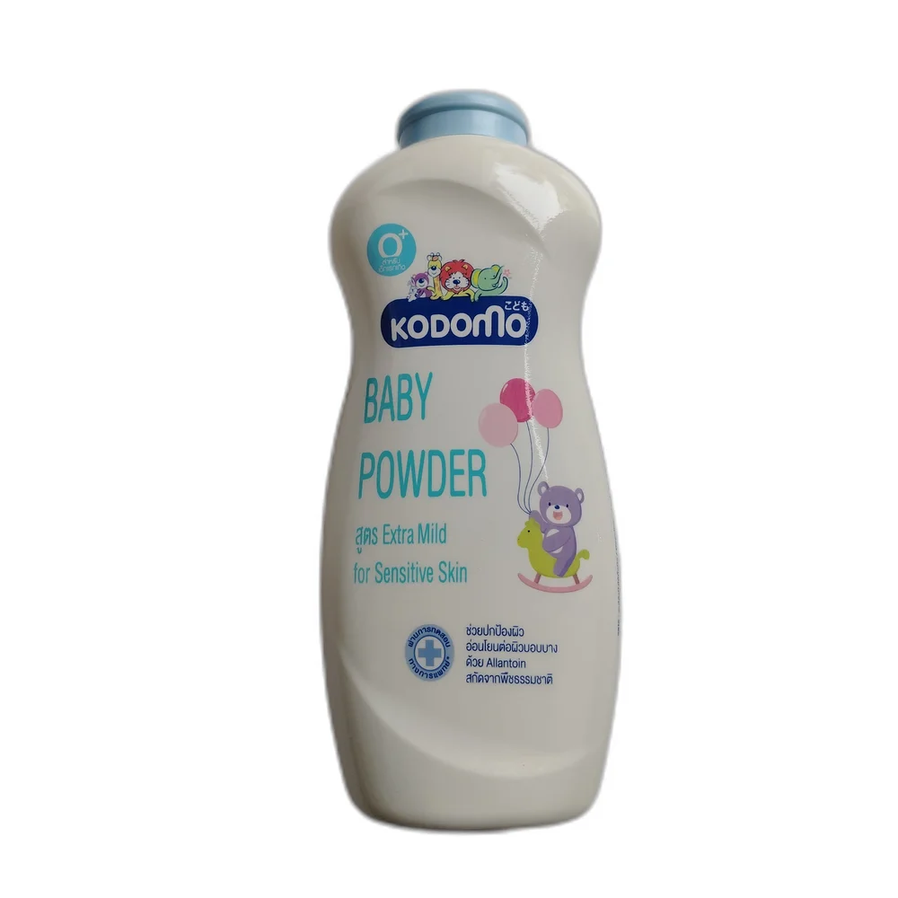 Kodomo Baby Powder Extra Mild for Sensitive Skin 350g — available at pharmacies in Cambodia on PharmKulen