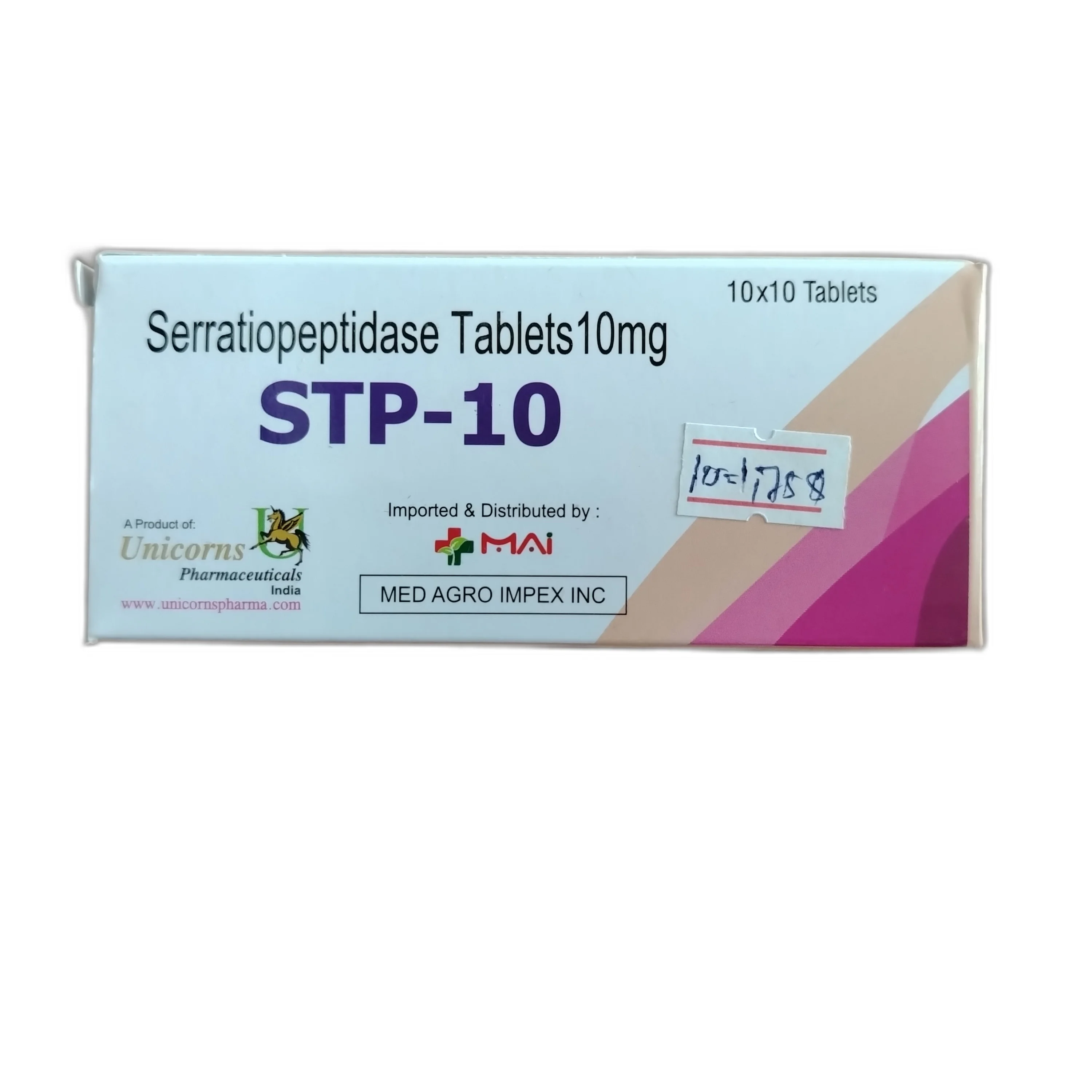 STP-10 — available at pharmacies in Cambodia on PharmKulen