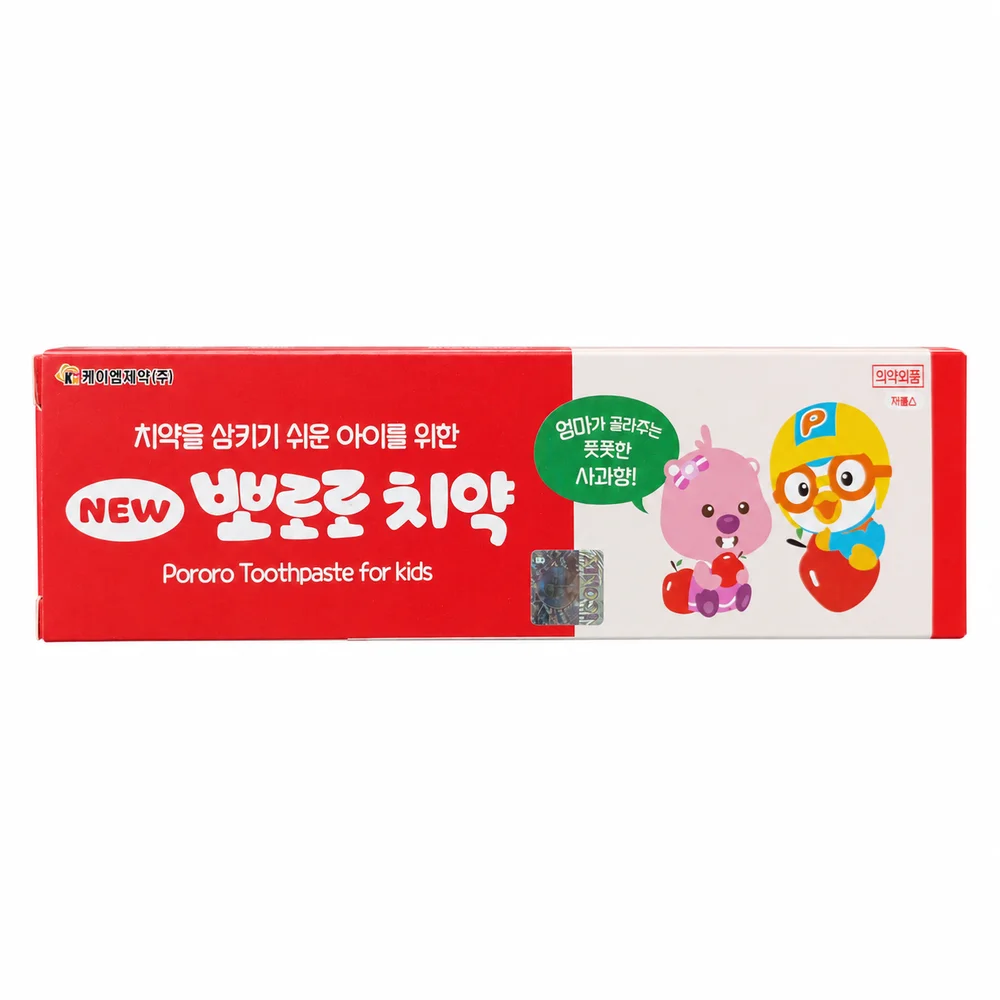 Pororo Apple Flavor Toothpaste for Kids — available at pharmacies in Cambodia on PharmKulen