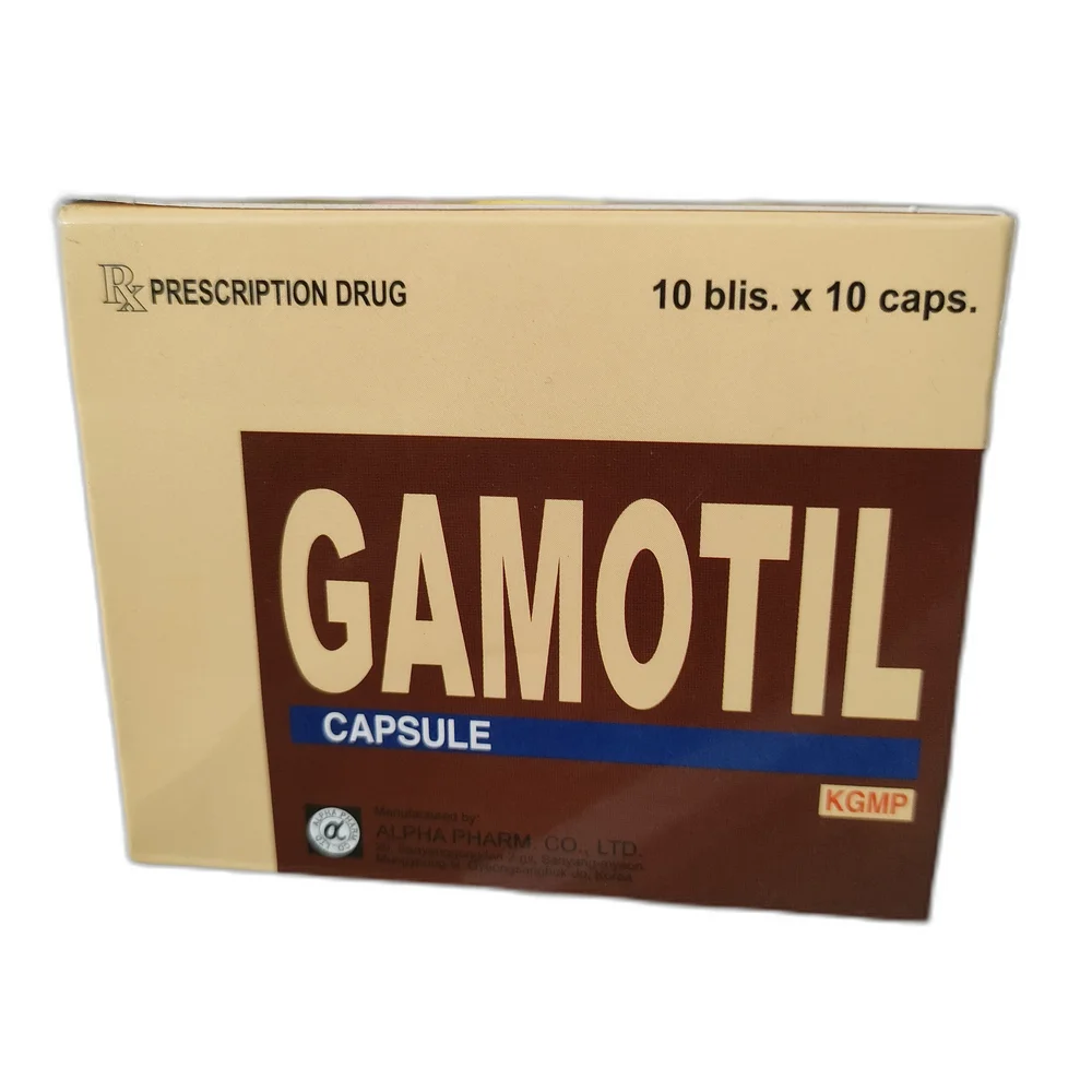 Gamotil — available at pharmacies in Cambodia on PharmKulen