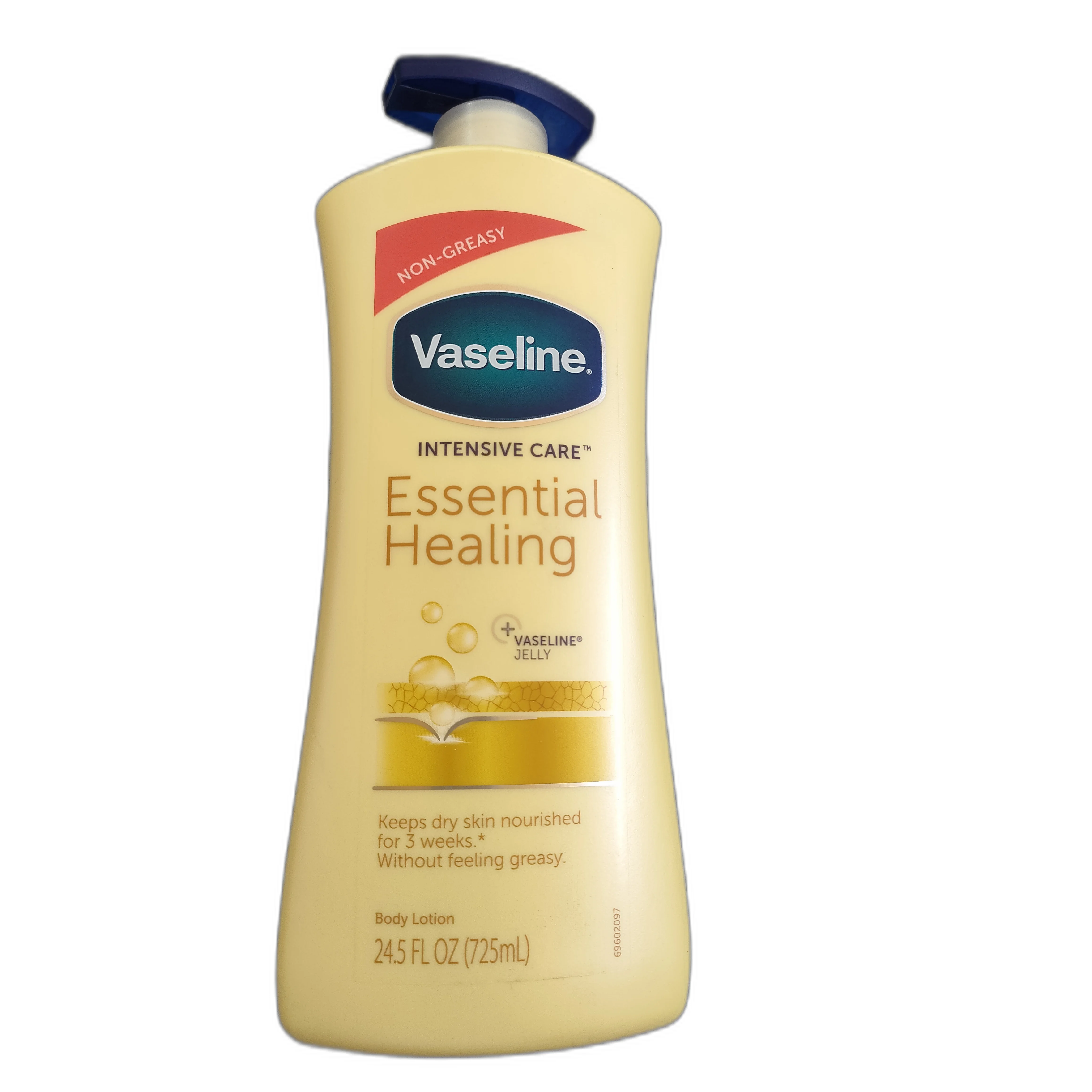 Vaseline Intensive Care Essential Healing Body Lotion (725ml) — available at pharmacies in Cambodia on PharmKulen