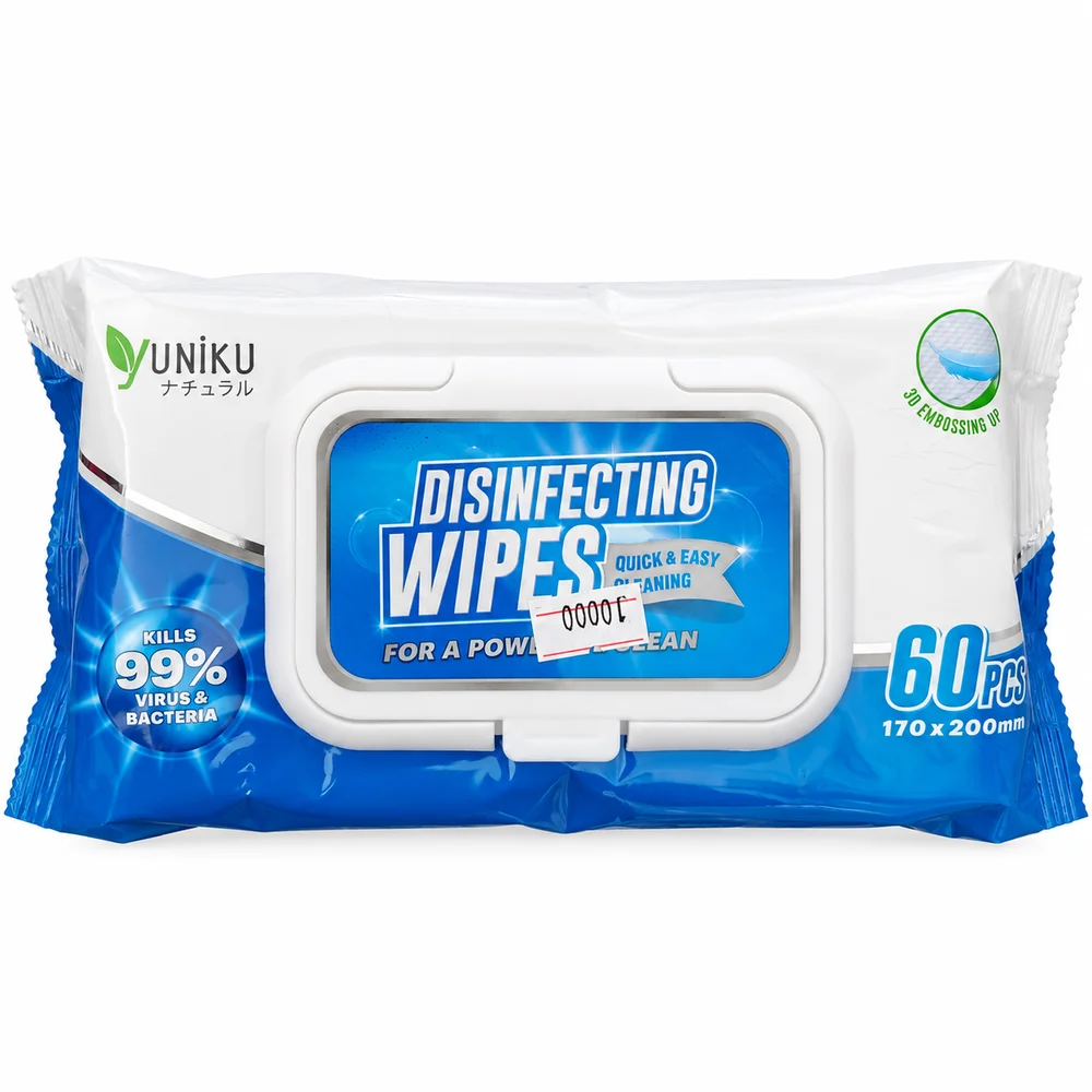 Uniku Disinfecting Wipes — available at pharmacies in Cambodia on PharmKulen