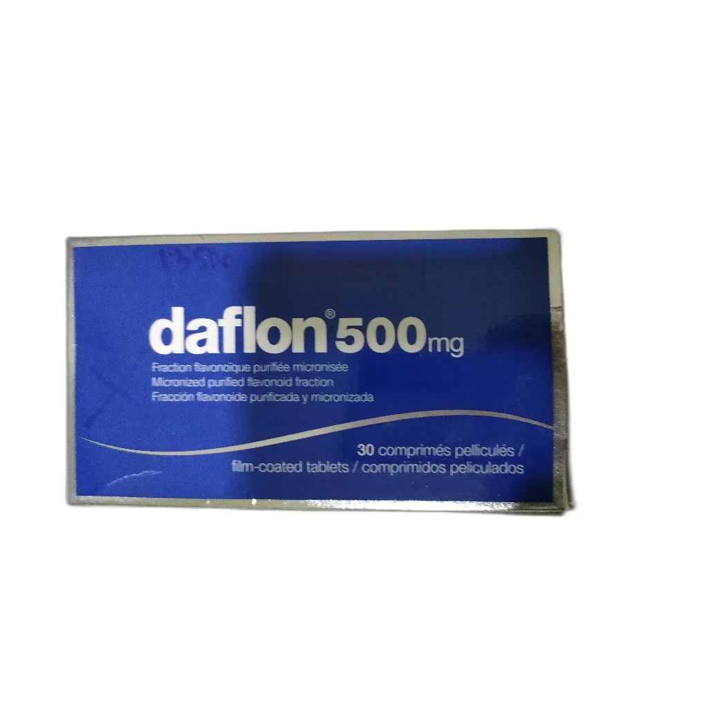 Daflon 500mg — available at pharmacies in Cambodia on PharmKulen
