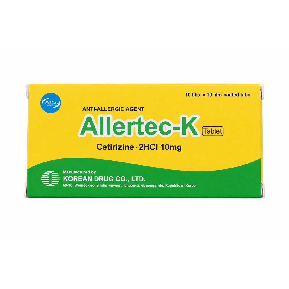 Allertec-K — available at pharmacies in Cambodia on PharmKulen