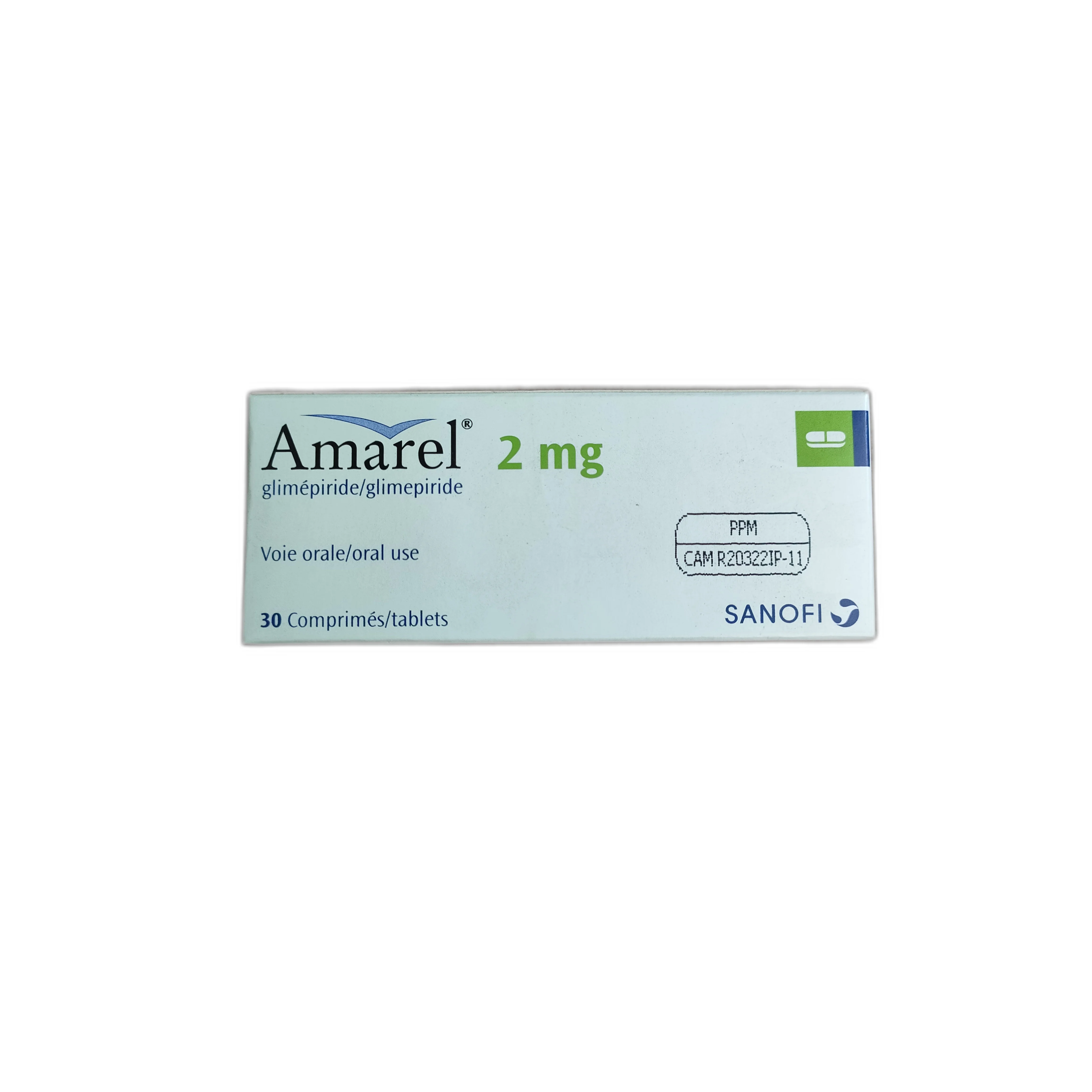Amarel — available at pharmacies in Cambodia on PharmKulen