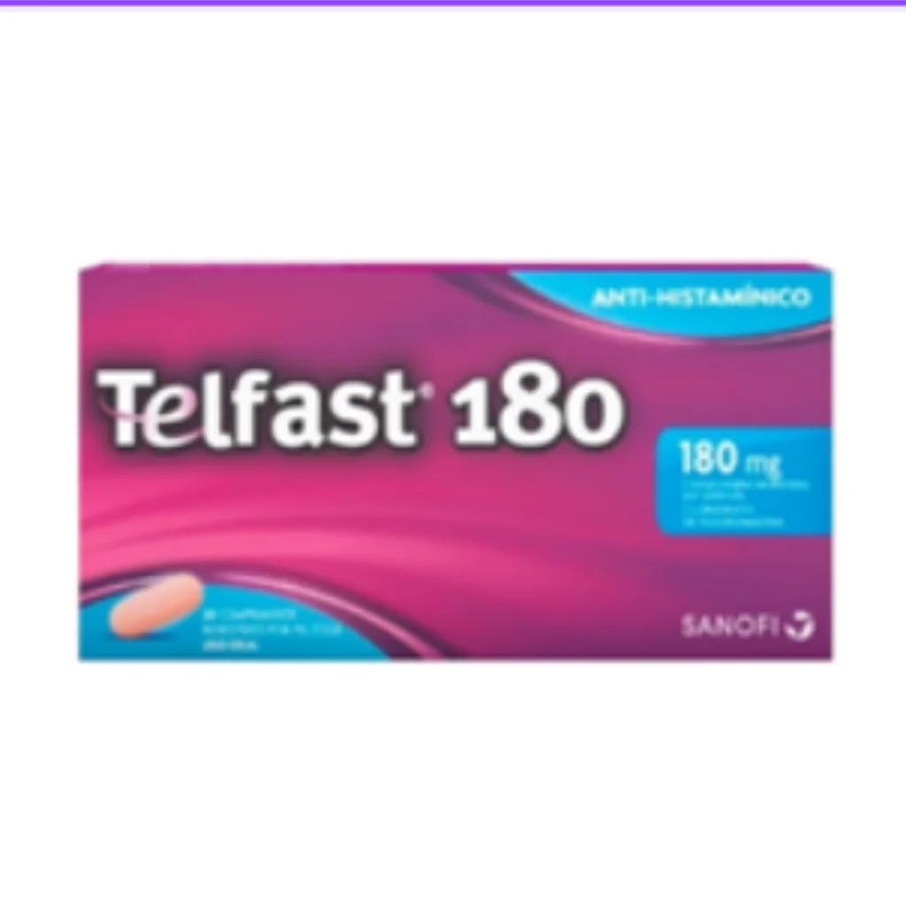 Telfast 180mg (Fexofenadine) — available at pharmacies in Cambodia on PharmKulen