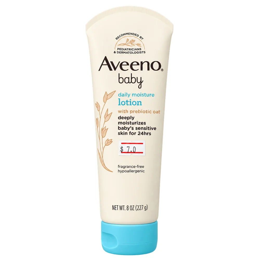 Aveeno Baby Daily Moisture Lotion — available at pharmacies in Cambodia on PharmKulen