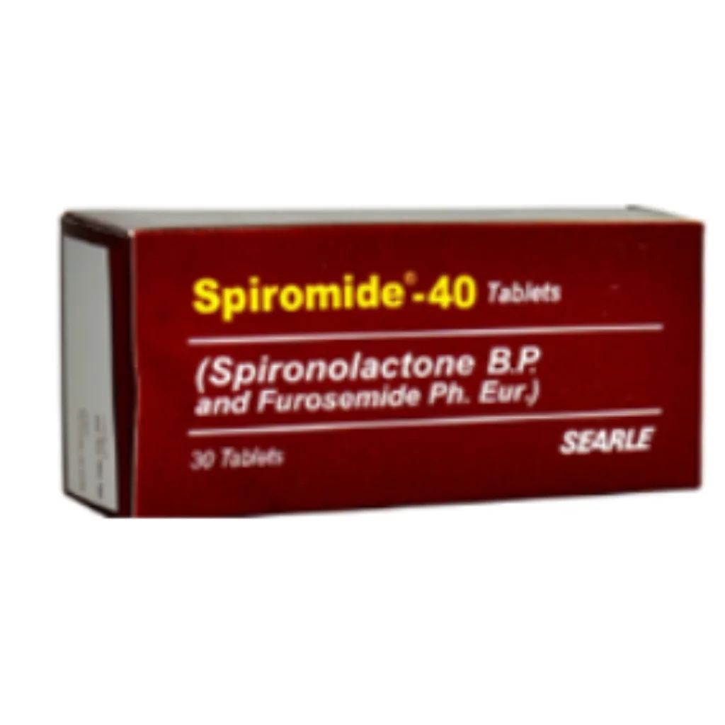 Spiromide 40/50mg (Spironolactone 50mg/Furosemide 40mg) — available at pharmacies in Cambodia on PharmKulen