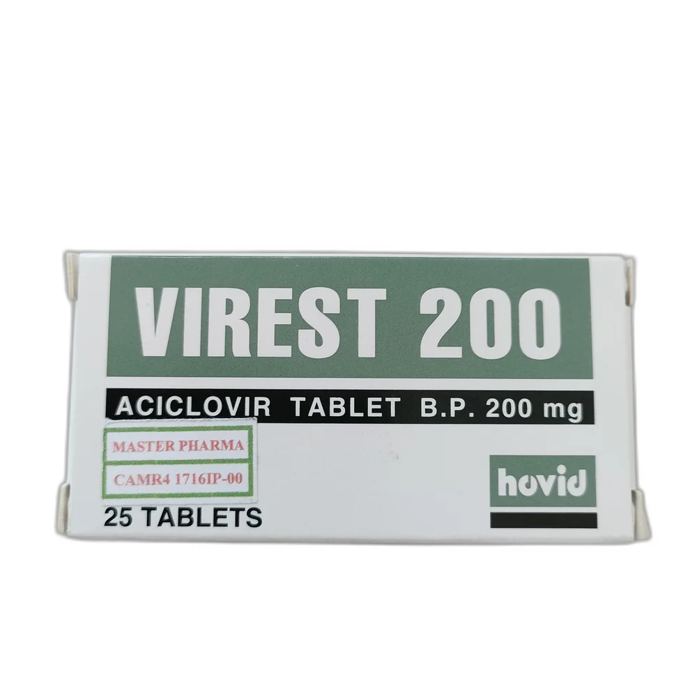 Virest 200 — available at pharmacies in Cambodia on PharmKulen