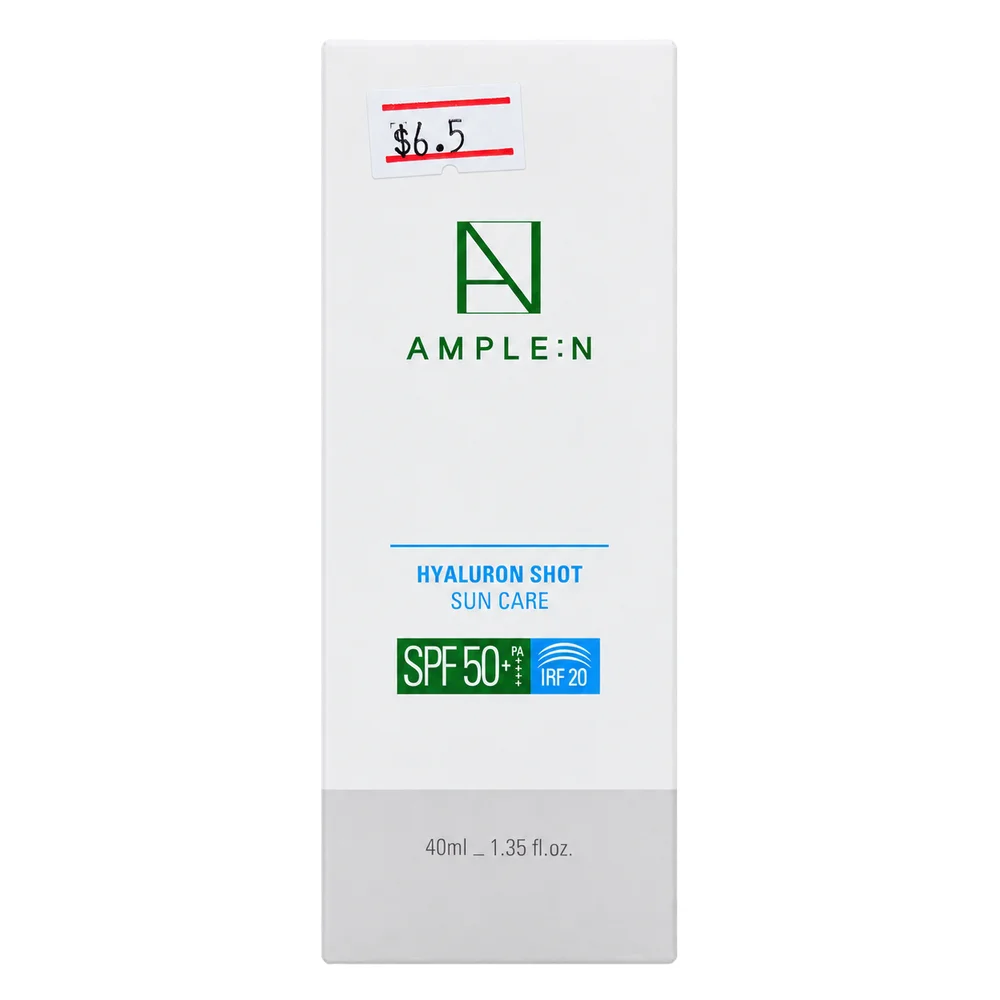 Coreana AMPLE:N Hyaluron Shot Sun Care — available at pharmacies in Cambodia on PharmKulen