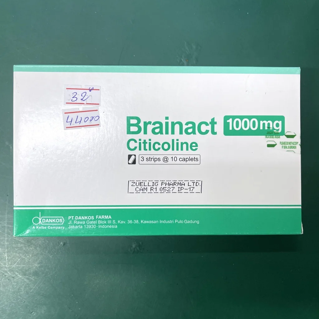 Brainact Citicoline — available at pharmacies in Cambodia on PharmKulen