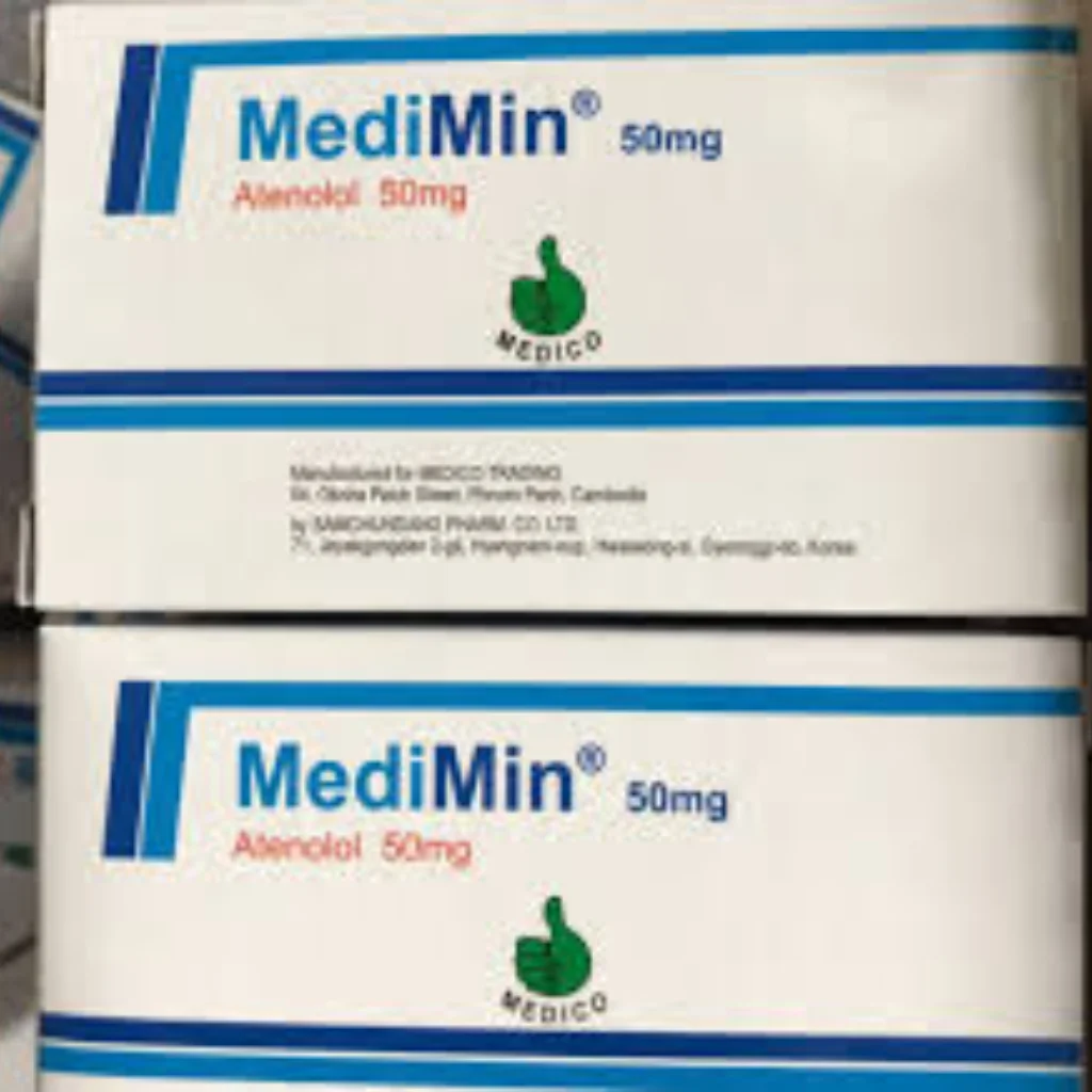 MediMin 50mg — available at pharmacies in Cambodia on PharmKulen