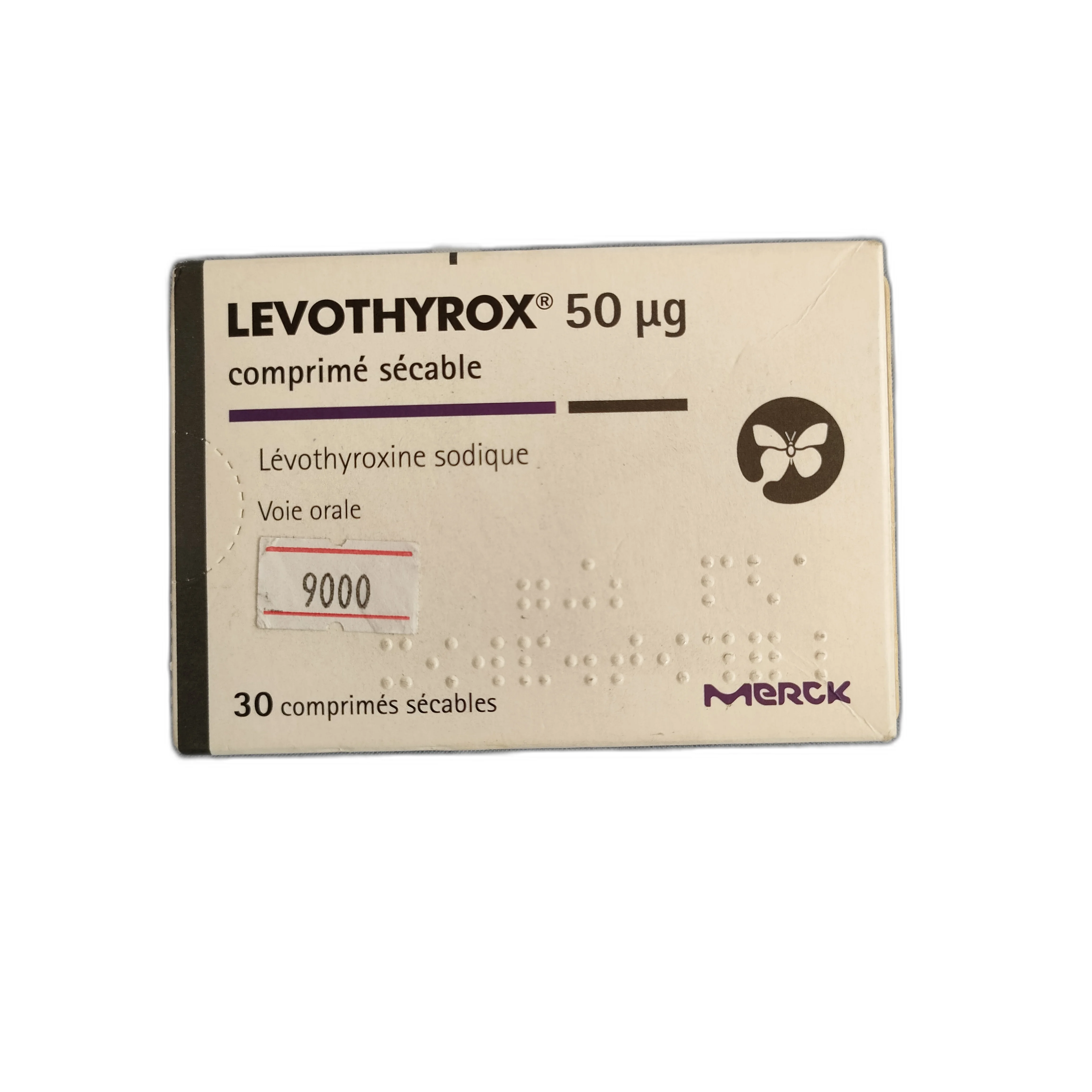 LEVOTHYROX 50 ug — available at pharmacies in Cambodia on PharmKulen
