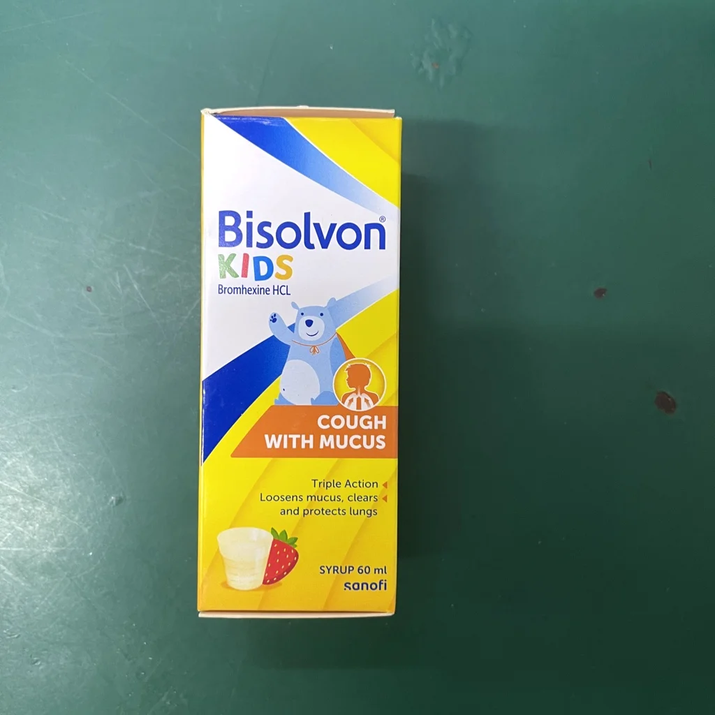 Bisolvon Kids Bromhexine HCL — available at pharmacies in Cambodia on PharmKulen