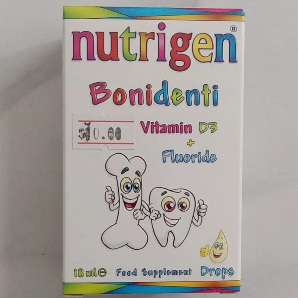 Nutrigén Bonidenti — available at pharmacies in Cambodia on PharmKulen