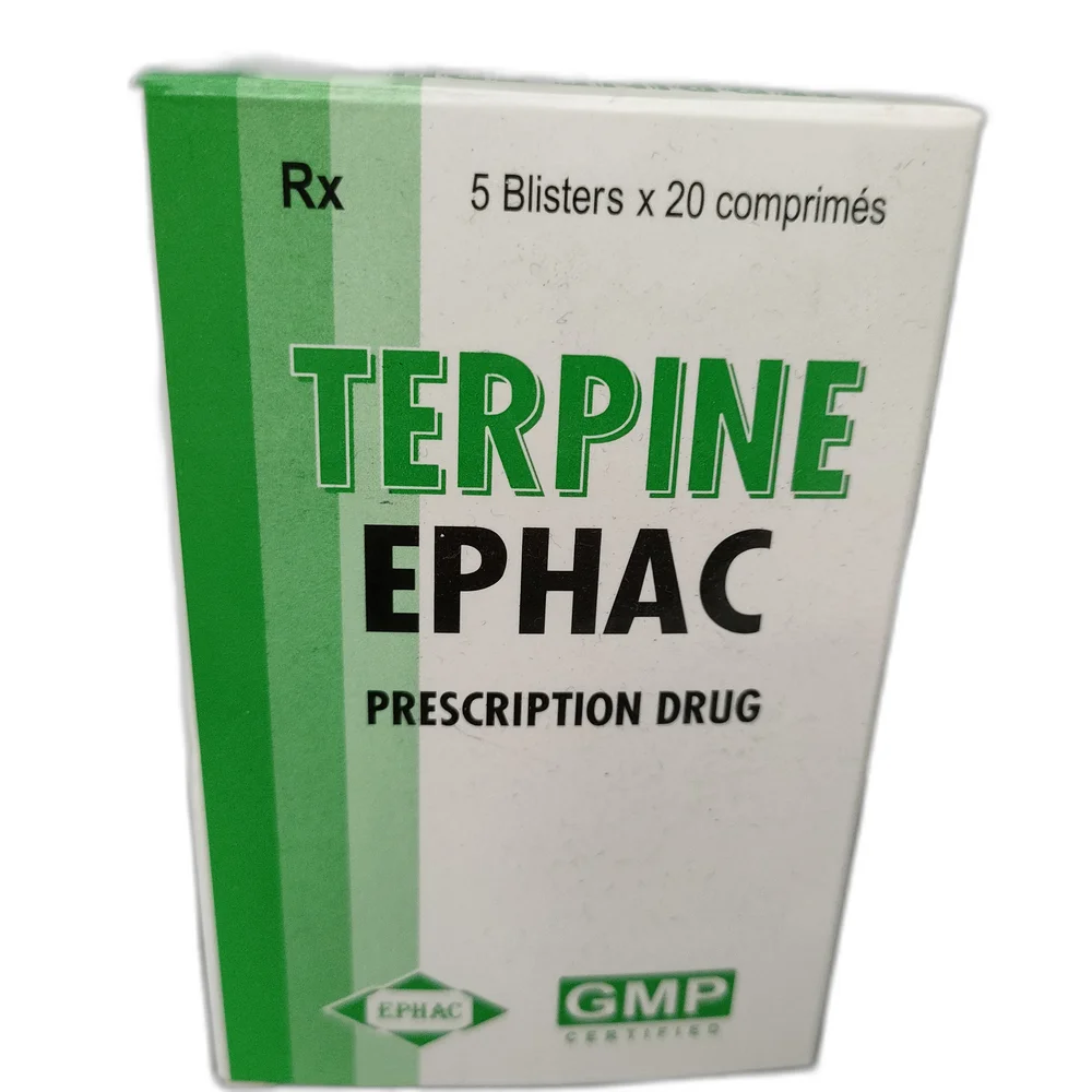 Terpine Ephac — available at pharmacies in Cambodia on PharmKulen