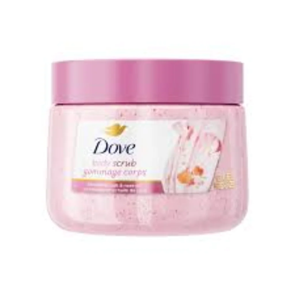 Dove Exfoliating Body Scrub Himalayan Salt & Rose Oil — available at pharmacies in Cambodia on PharmKulen