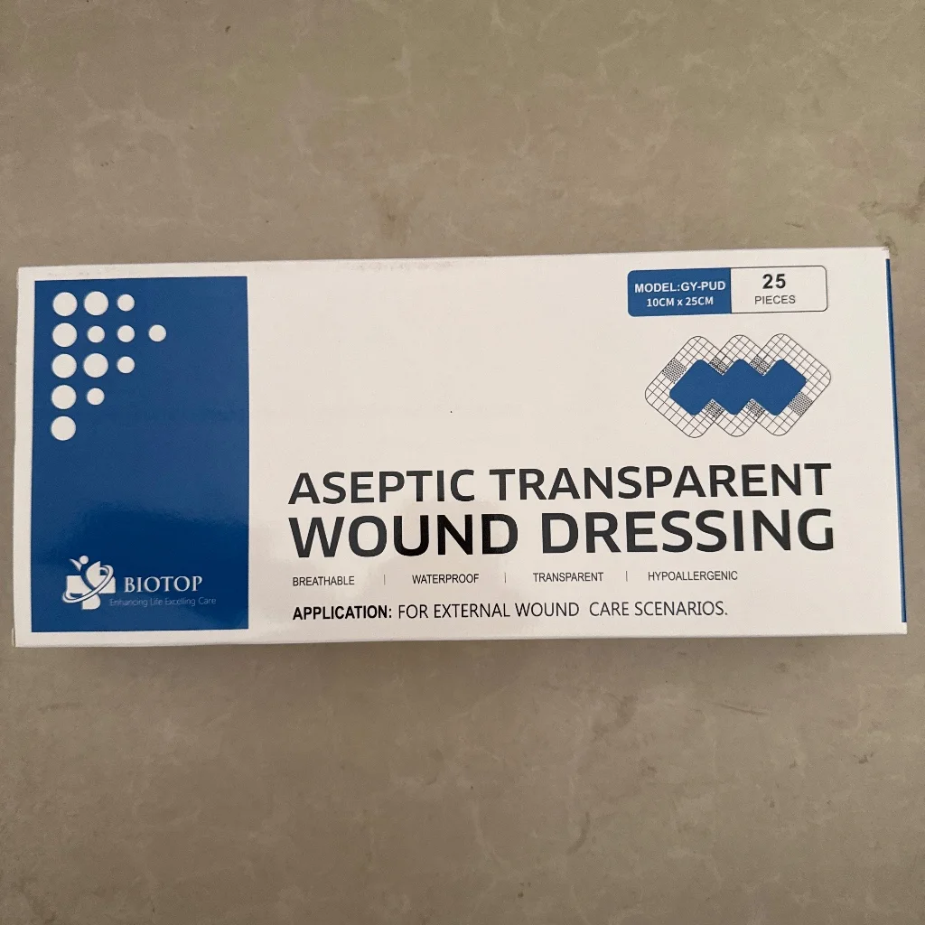 ASEPTIC TRANSPARENT WOUND DRESSING 10cm x 25cm — available at pharmacies in Cambodia on PharmKulen