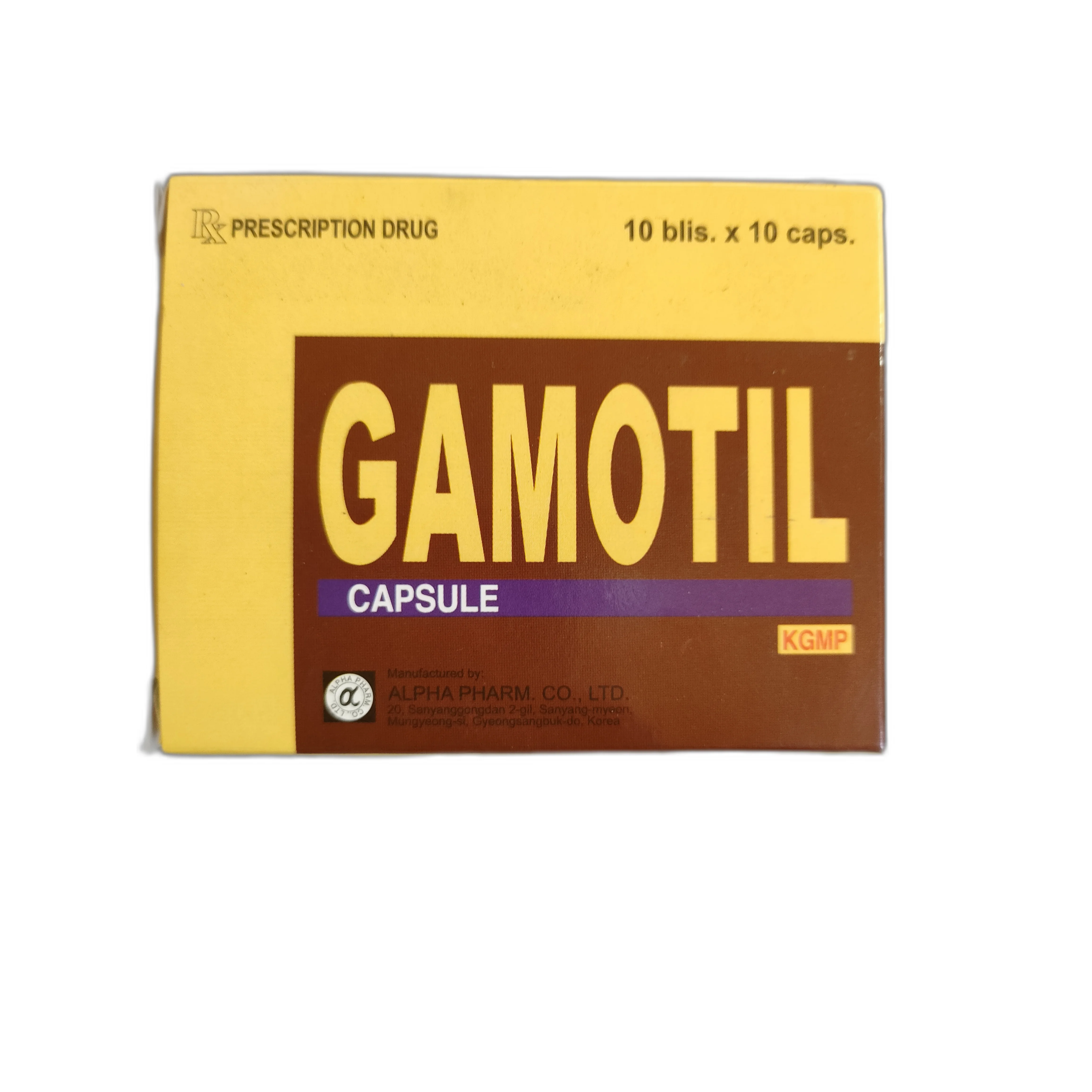 GAMOTIL — available at pharmacies in Cambodia on PharmKulen