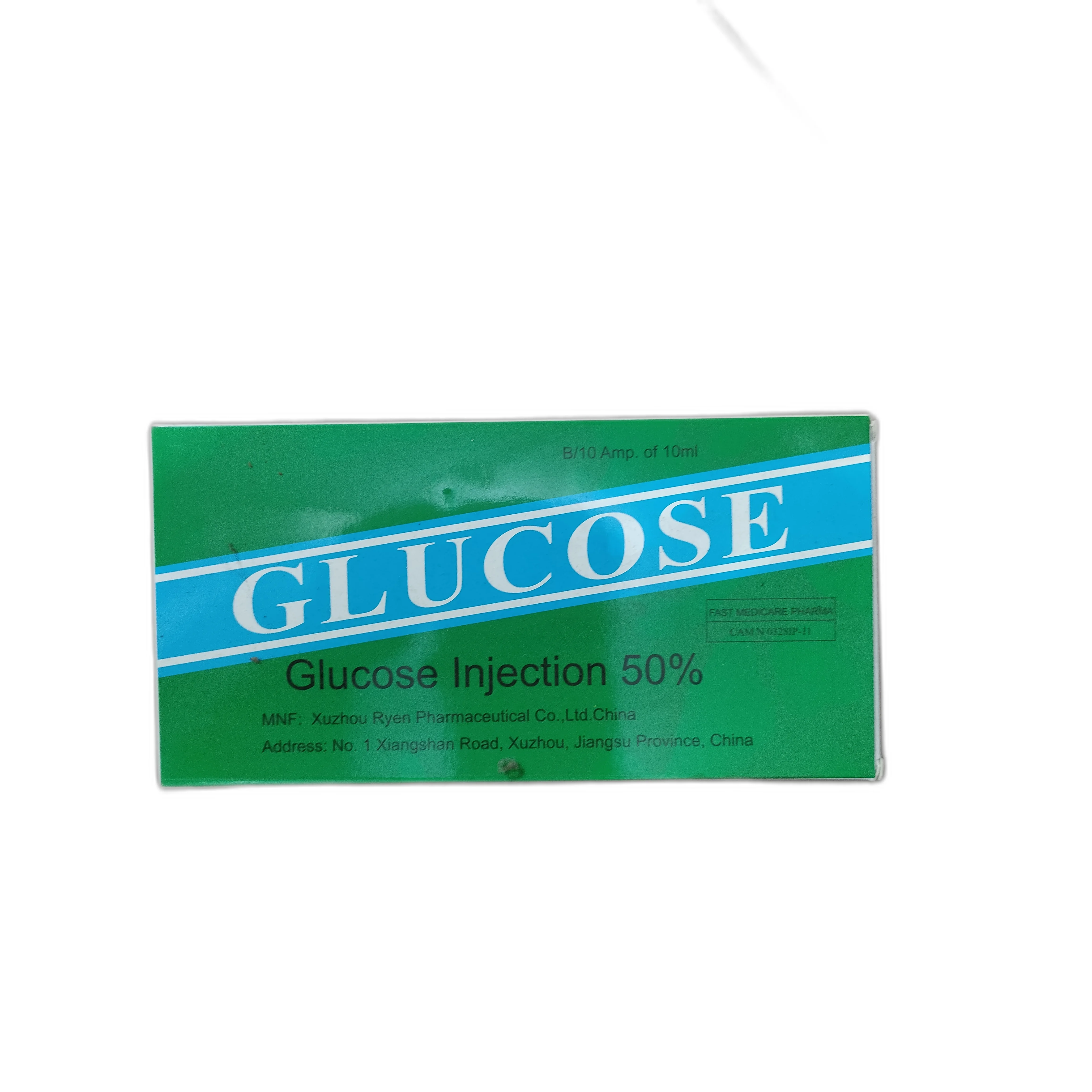 Glucose Injection 50% — available at pharmacies in Cambodia on PharmKulen
