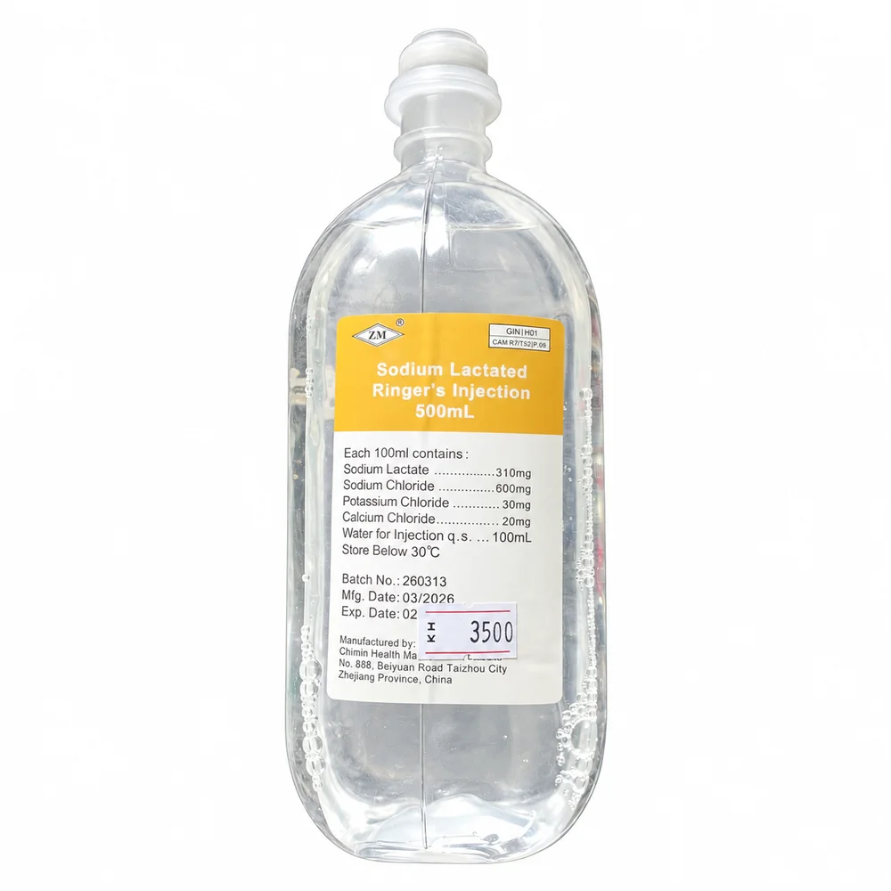Sodium Lactated Ringer's Injection — available at pharmacies in Cambodia on PharmKulen