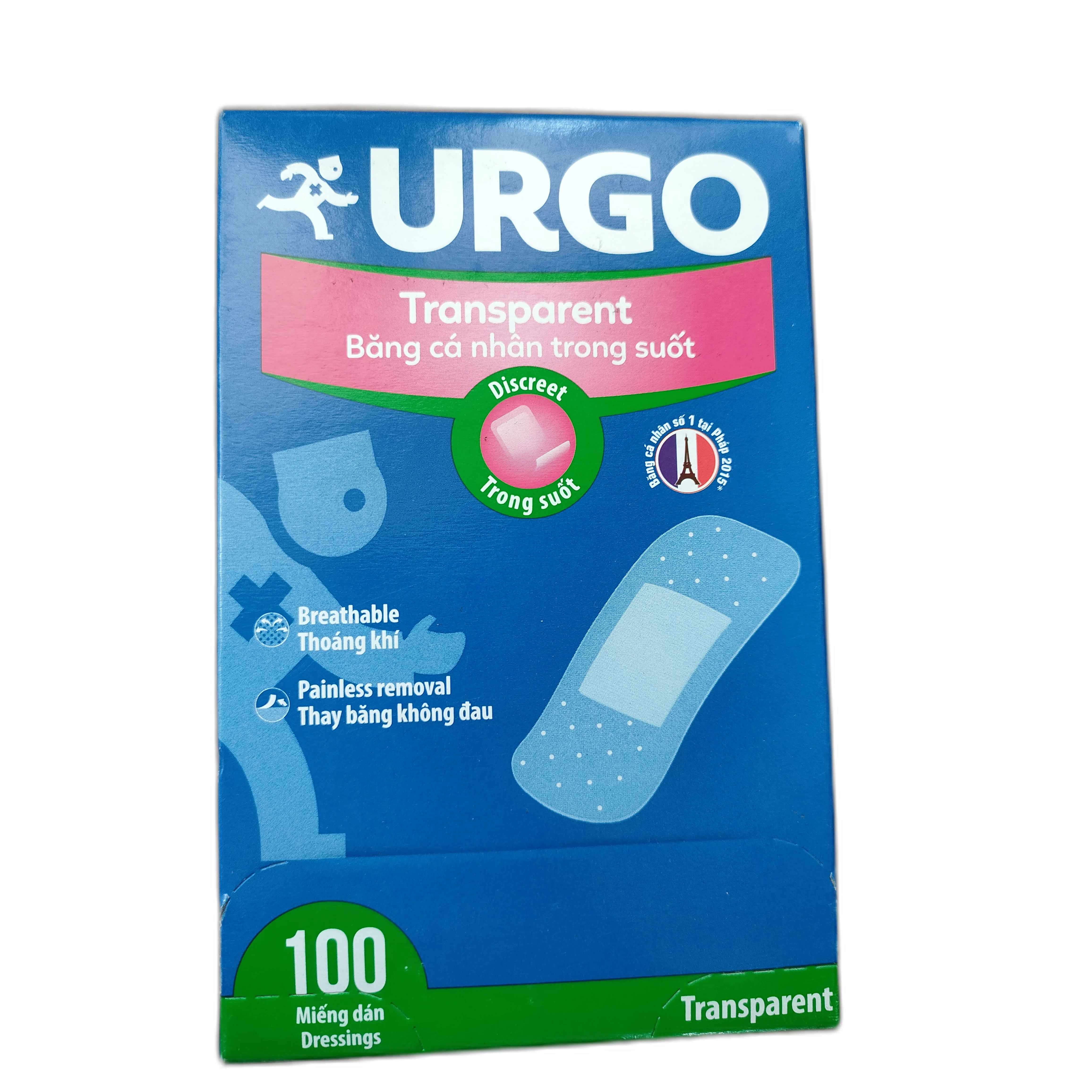 Urgo Transparent — available at pharmacies in Cambodia on PharmKulen