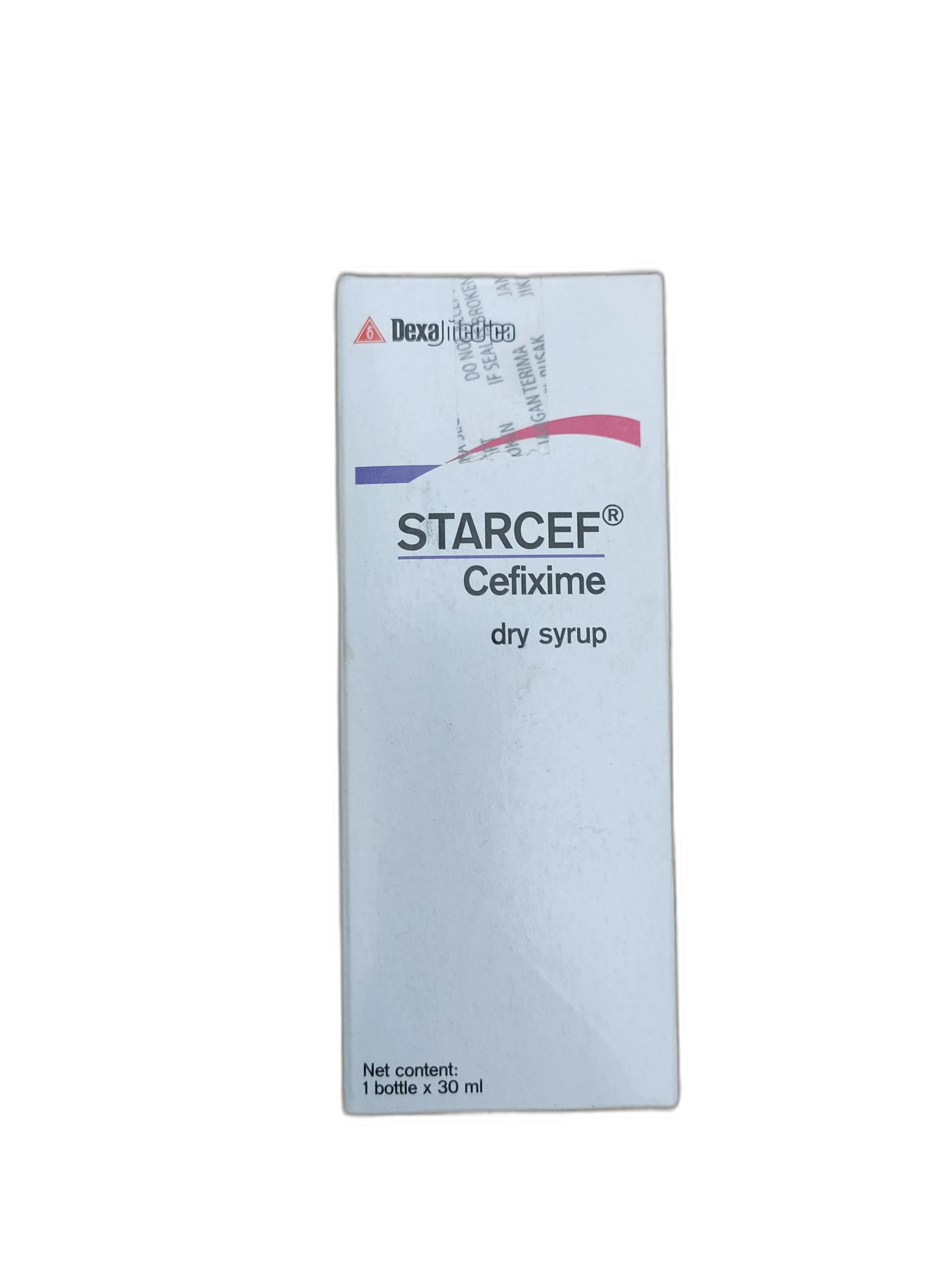 Starcef Cefixime Dry Syrup 100mg — available at pharmacies in Cambodia on PharmKulen