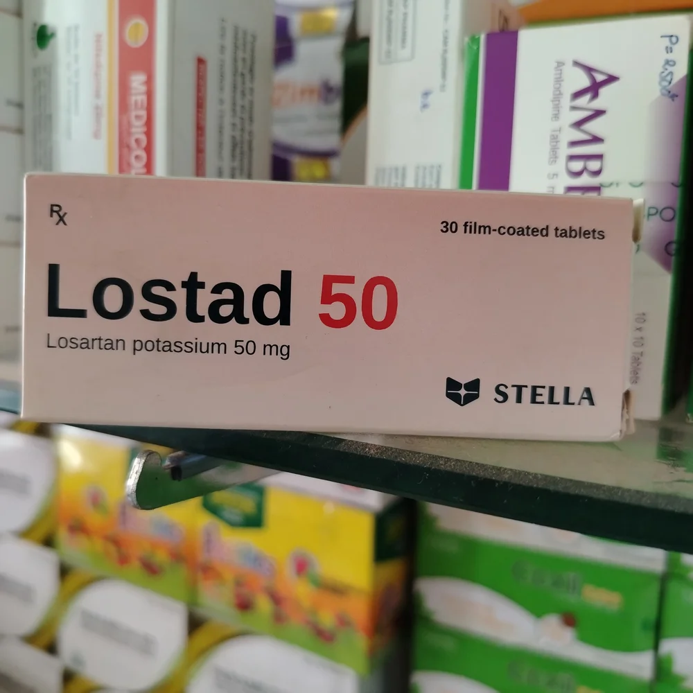 Lostad 50 — available at pharmacies in Cambodia on PharmKulen
